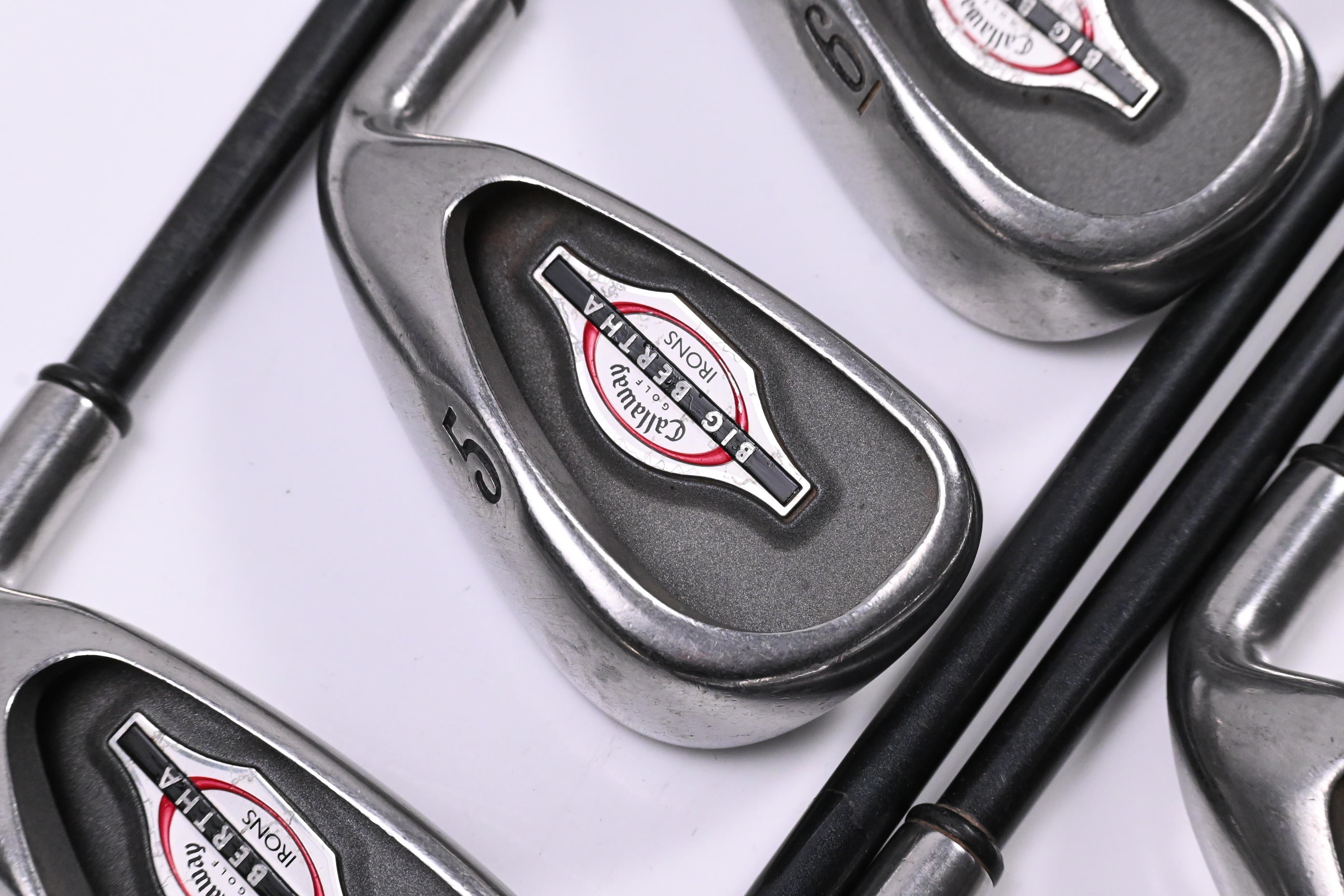 Callaway Big Bertha 2002 Irons / 4-PW+GW+SW / Regular Flex Callaway RCH 75i