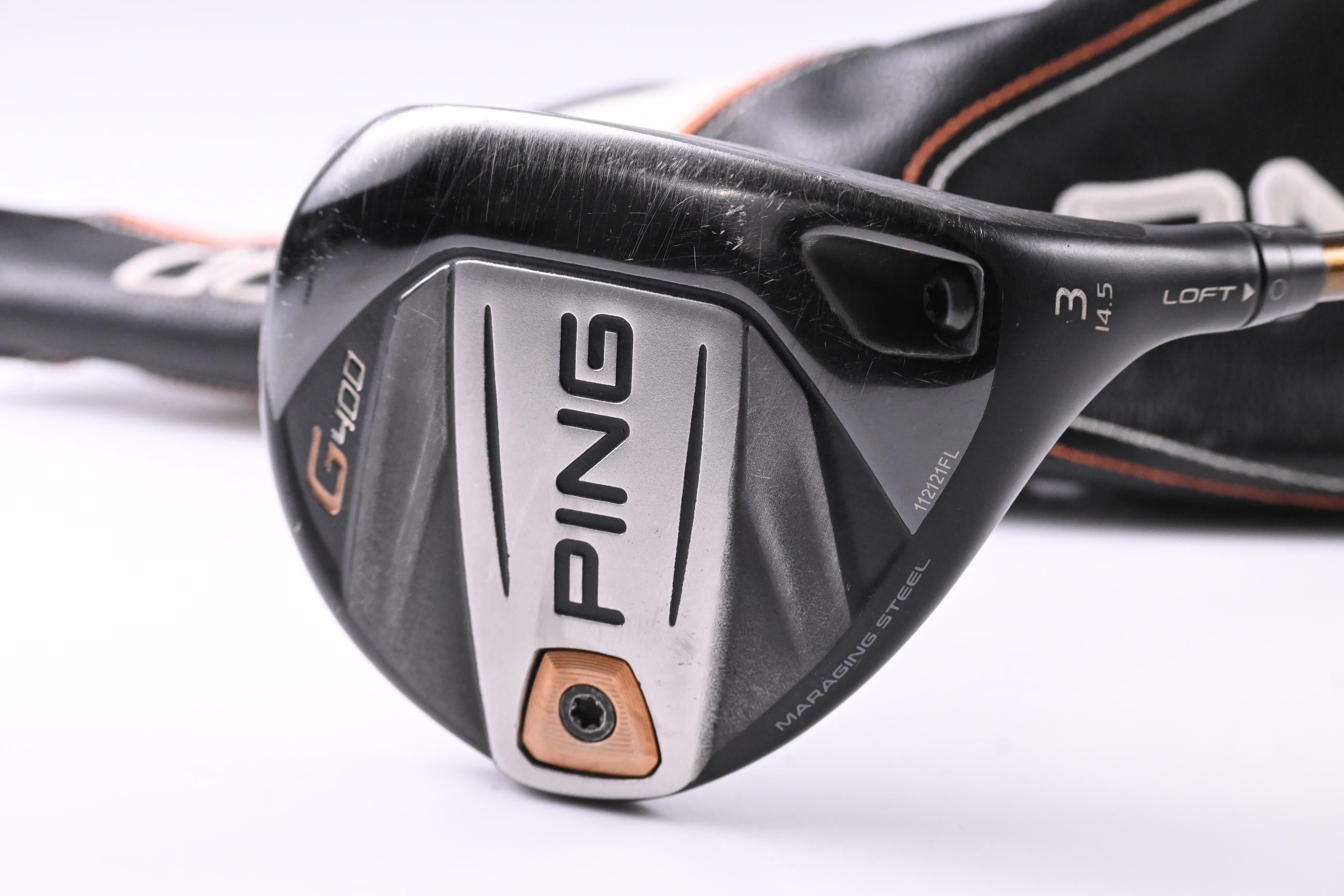 Ping G400 #3 Wood / 14.5 Degree / Regular Flex Ping Alta CB 65 Shaft
