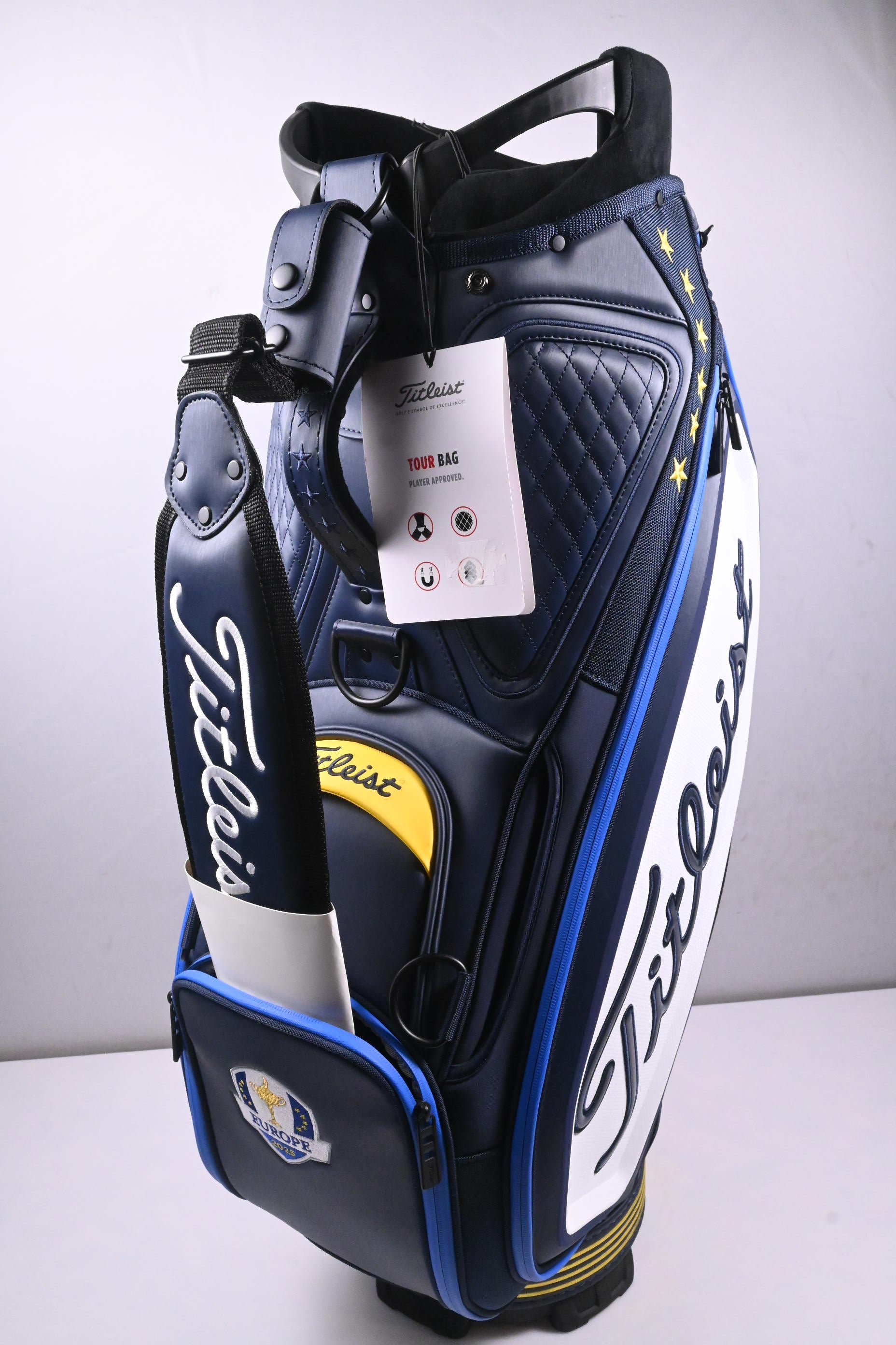 Titleist Ryder Cup Staff Tour Bag / 5-Way Divider / Blue, White