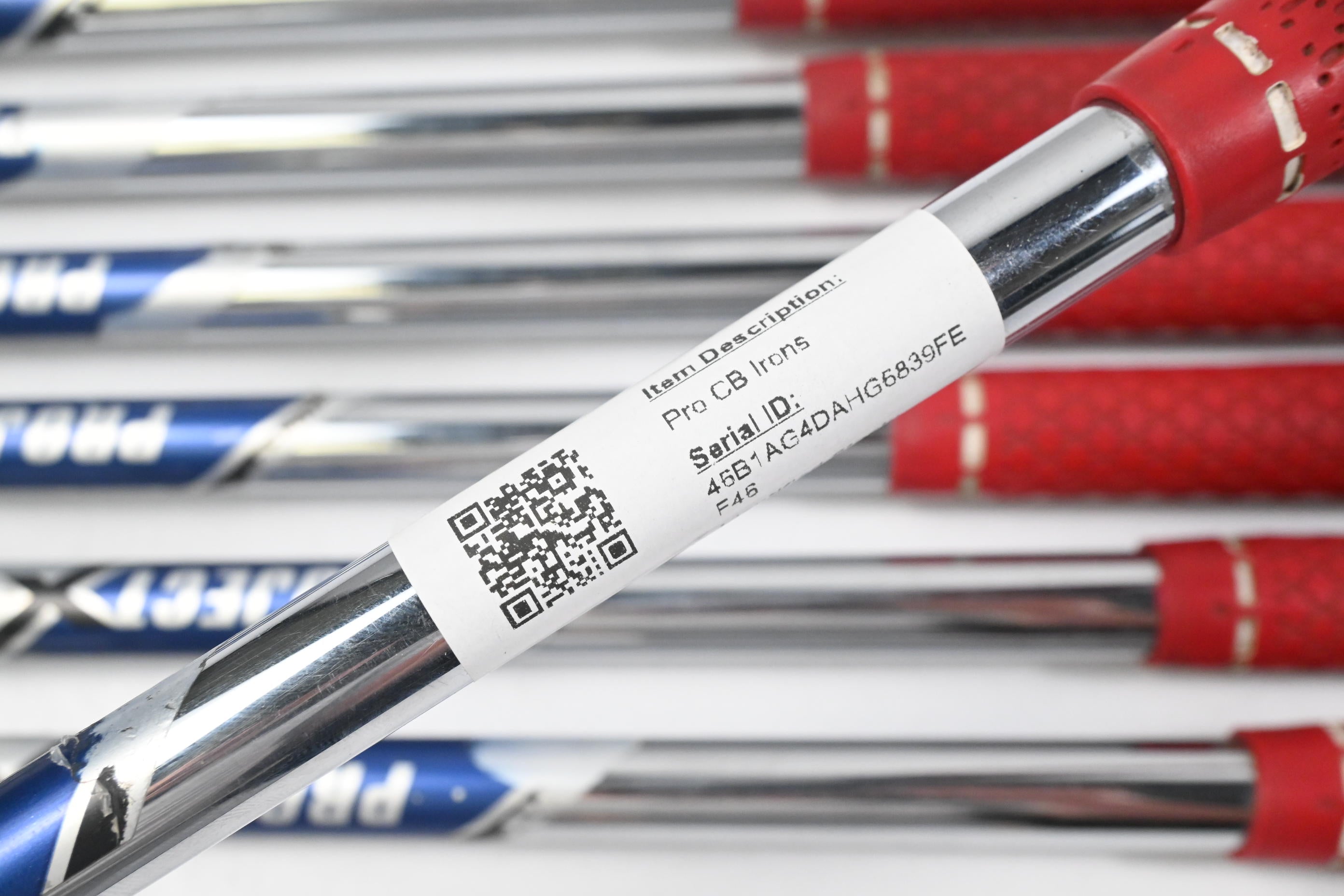 Cobra Pro CB Irons / 4-PW / Regular Flex Project X Rifle Shafts