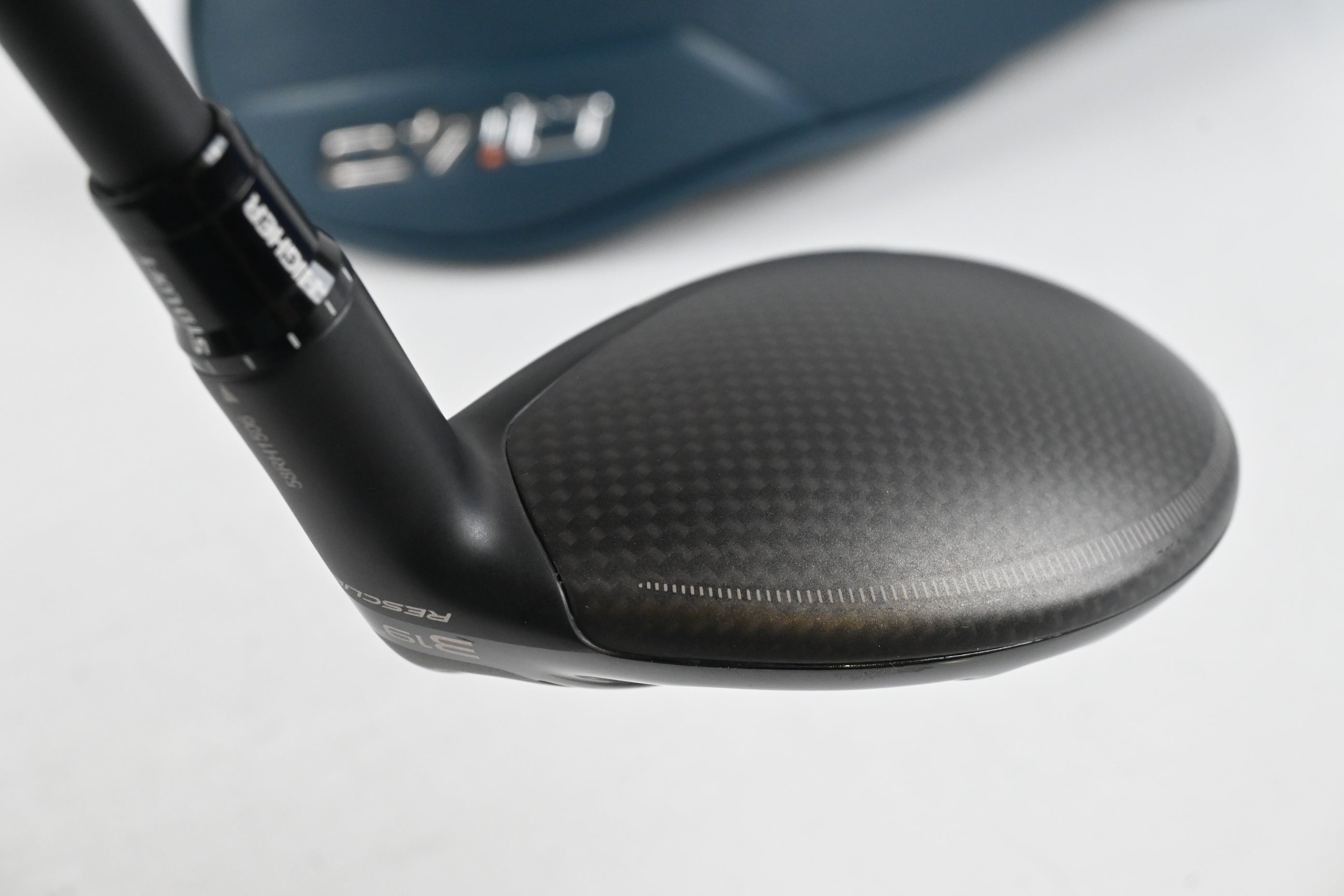 Taylormade Qi4D #3 Hybrid / 19 Degree / Stiff Flex KBS Reax 75 Shaft
