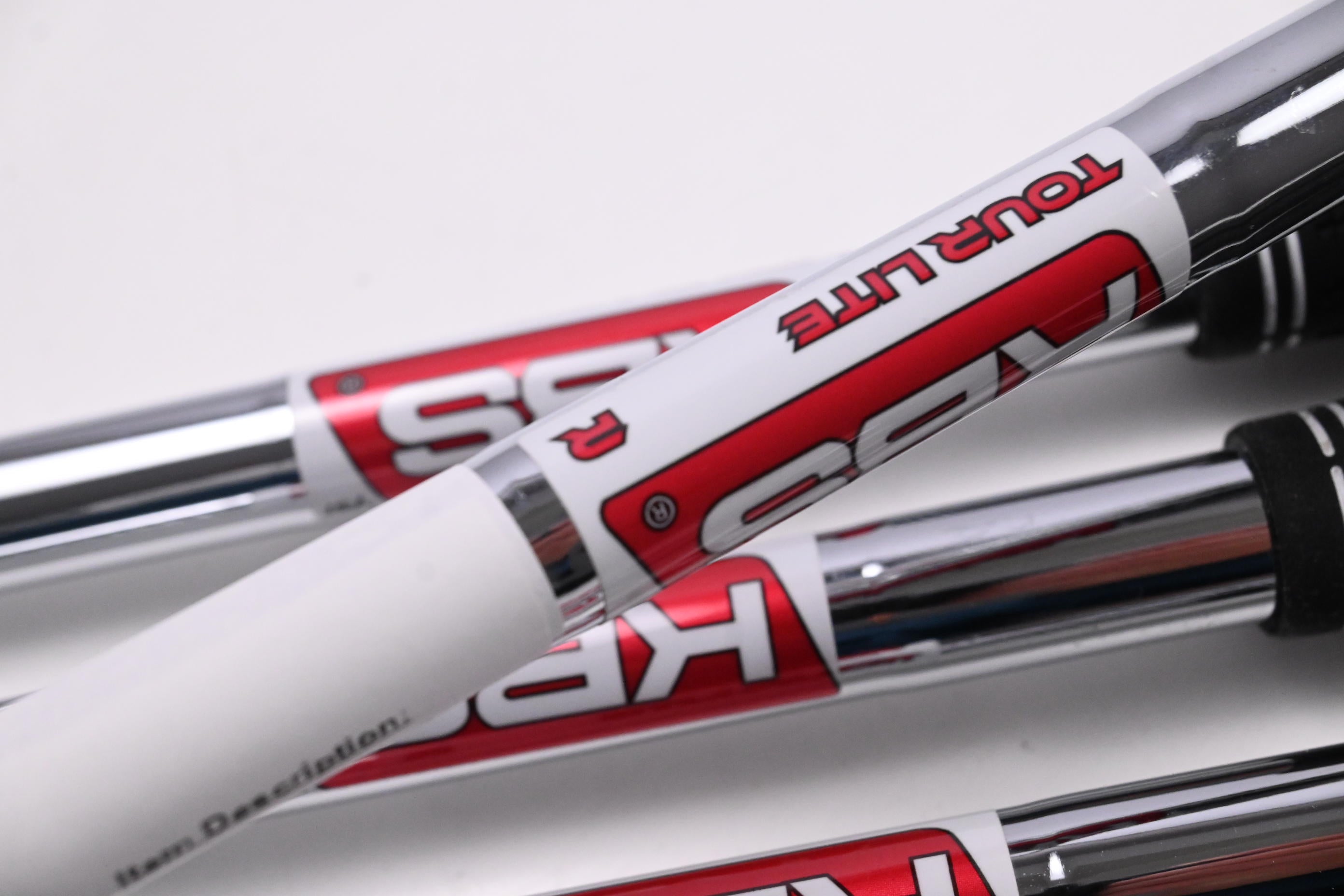 Left Hand Cobra King Tour 2023 Irons / 5-PW / Regular Flex KBS Tour Lite Shafts