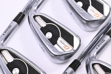 Ping G400 Irons / 5-PW / Green Dot / Regular Flex Ping Steel Shafts