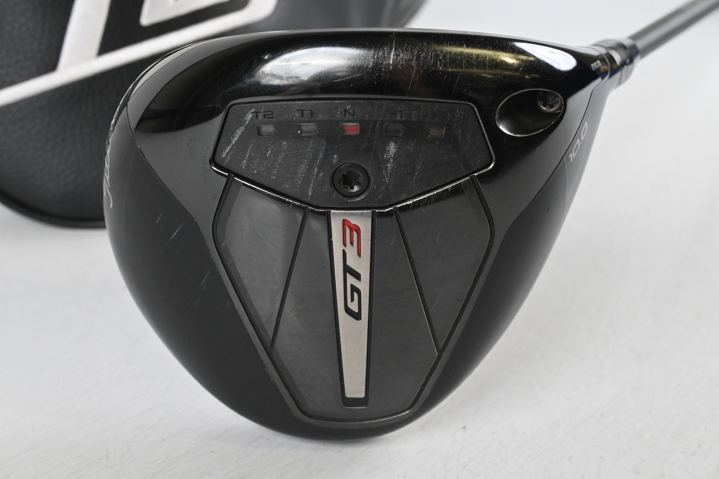 Titleist GT3 Driver / 10 Degree / Stiff Flex Hzrdus 5th Gen Black 60 Shaft