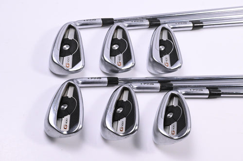 Ping G400 Irons / 5-PW / Green Dot / Regular Flex Ping Steel Shafts