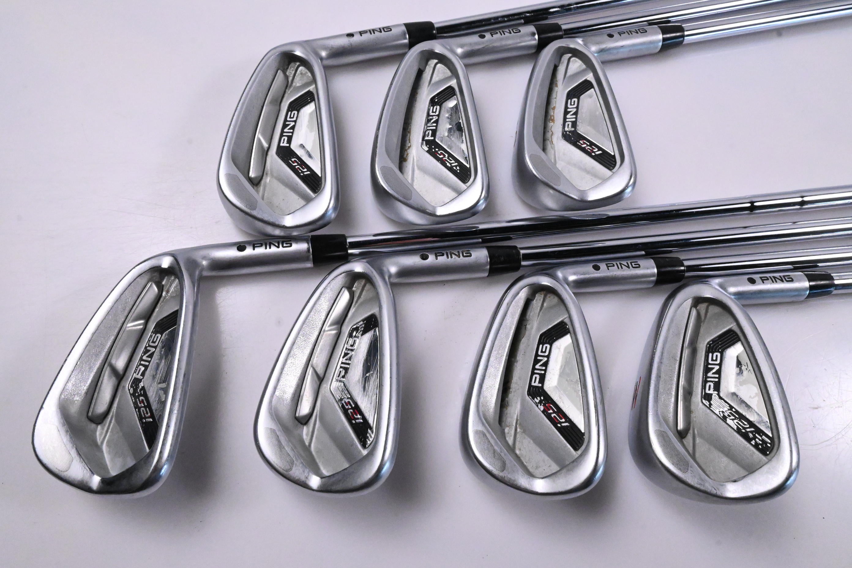 Ping i25 Irons / 4-PW / Black Dot / Regular Flex Ping CFS Shafts