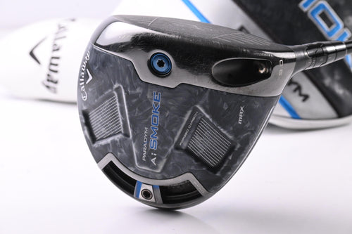 Callaway Paradym Ai Smoke Max Driver / 9 Degree / Stiff Flex Kai'li White 60