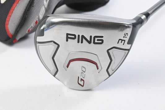 Ping G20 #3 Wood / 15 Degree / Regular Flex Ping TFC 169 Shaft