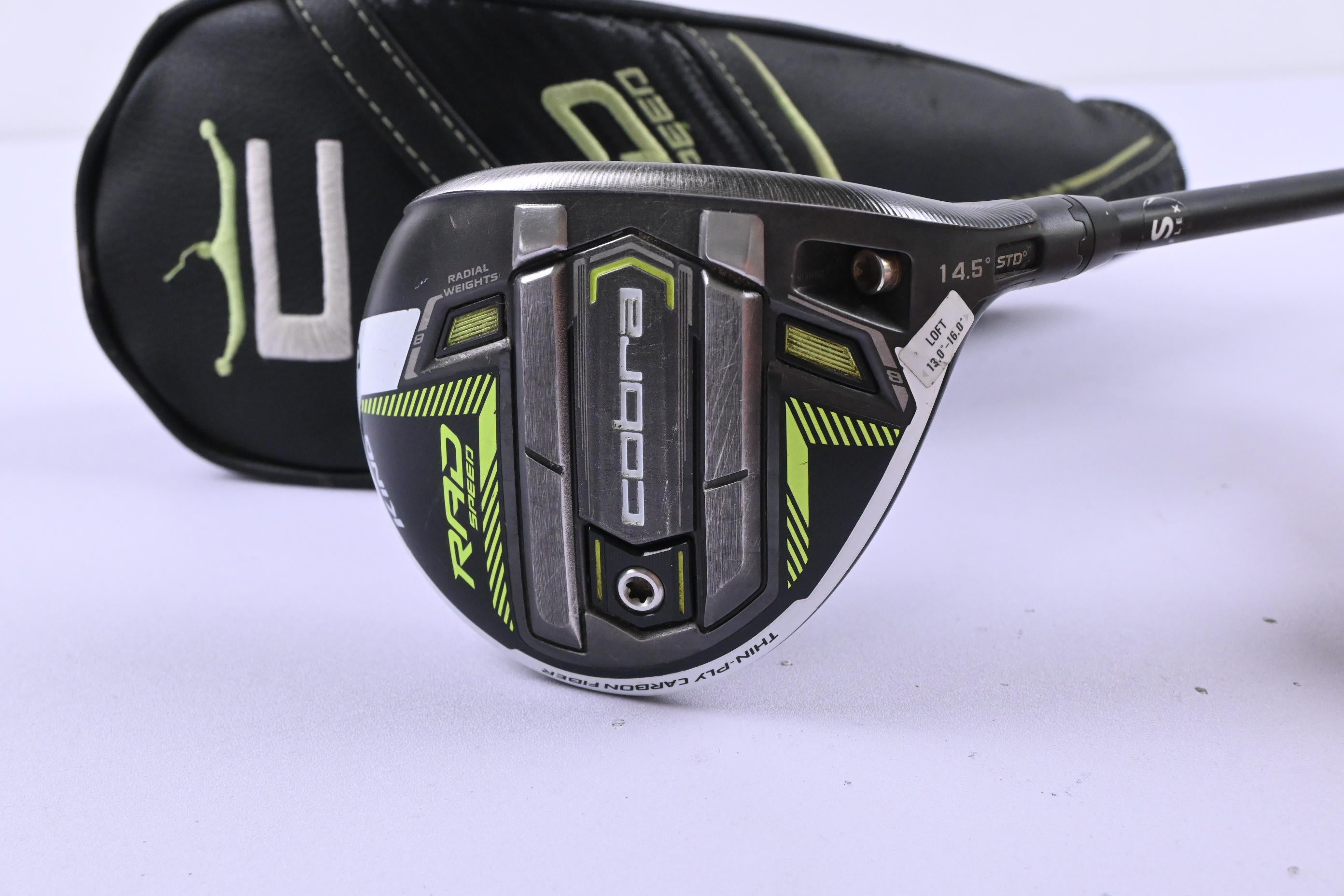 Cobra King Radspeed #3 Wood / 13-16 Degree / Stiff Flex Fujikura Motore X F3 Shaft