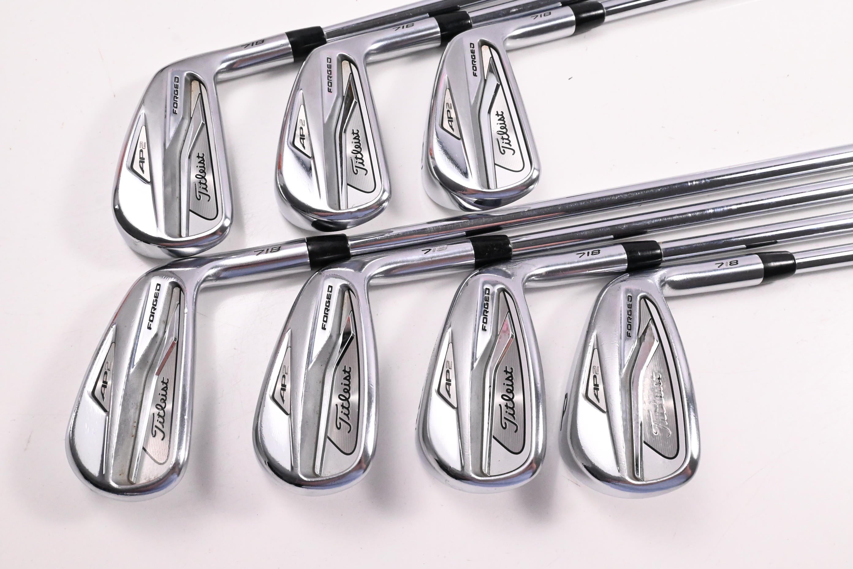 Titleist 718 AP2 Irons / 4-PW / X-Flex Project X Rifle Shafts