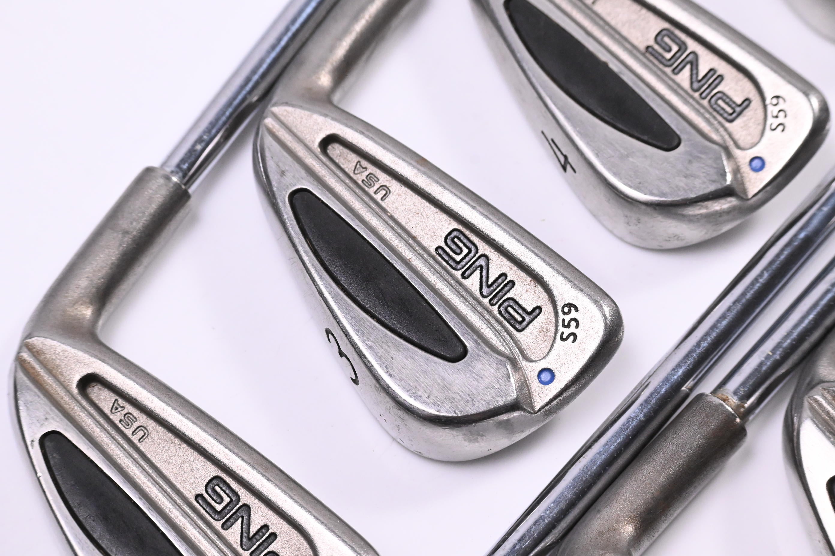 Ping S59 Irons / 2-PW / Blue Dot / Regular Flex Ping Steel Shafts