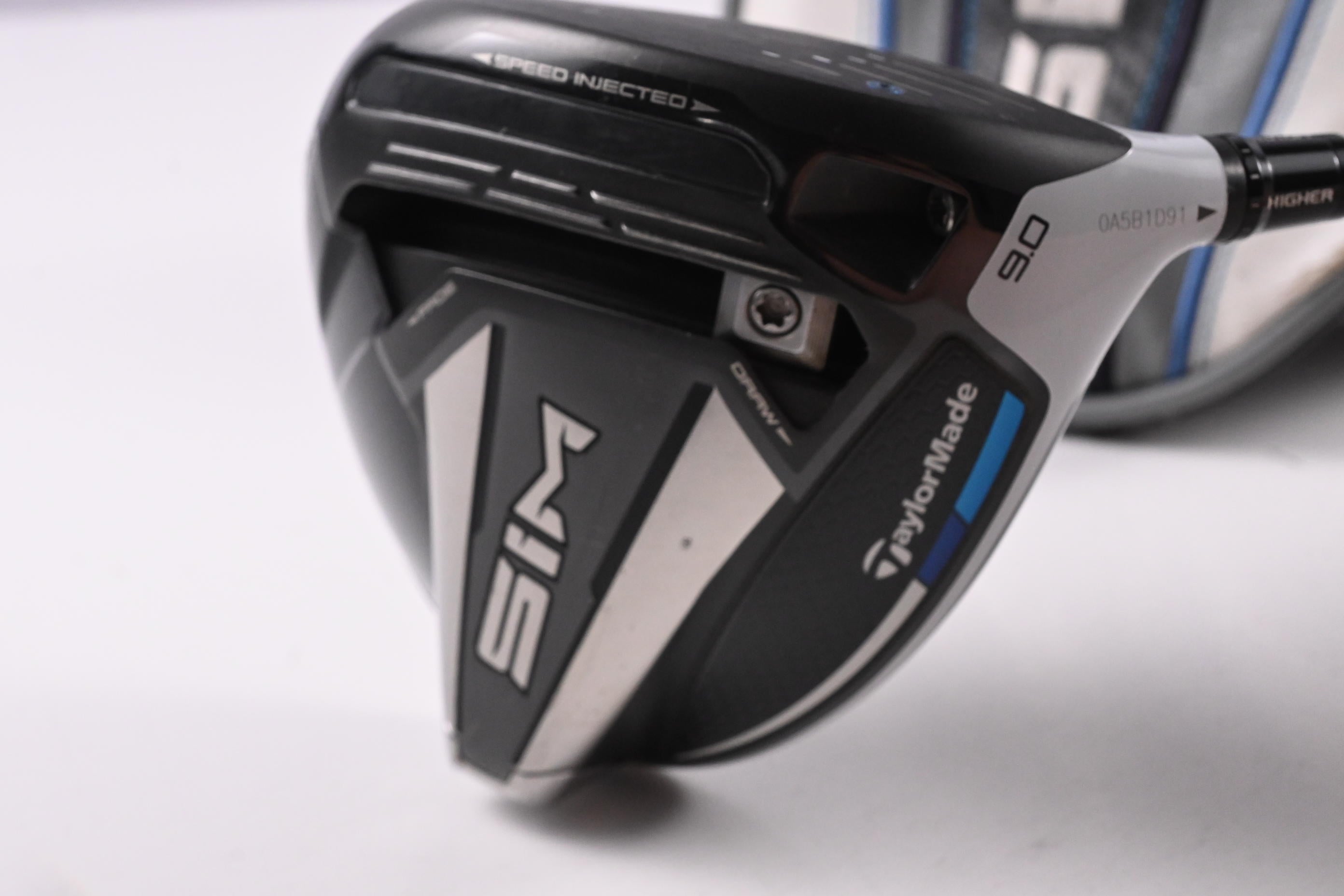 Taylormade SIM Max Driver / 9 Degree / Stiff Flex Diamana S60 Ltd Shaft