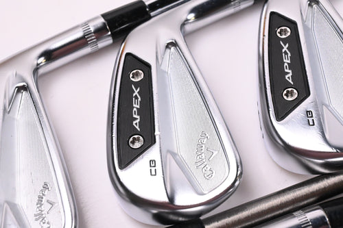 Callaway Apex CB 24 Irons / 4-PW / Stiff Flex SteelFiber i95 CW Shafts