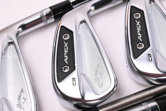 Callaway Apex CB 24 Irons / 4-PW / Stiff Flex SteelFiber i95 CW Shafts