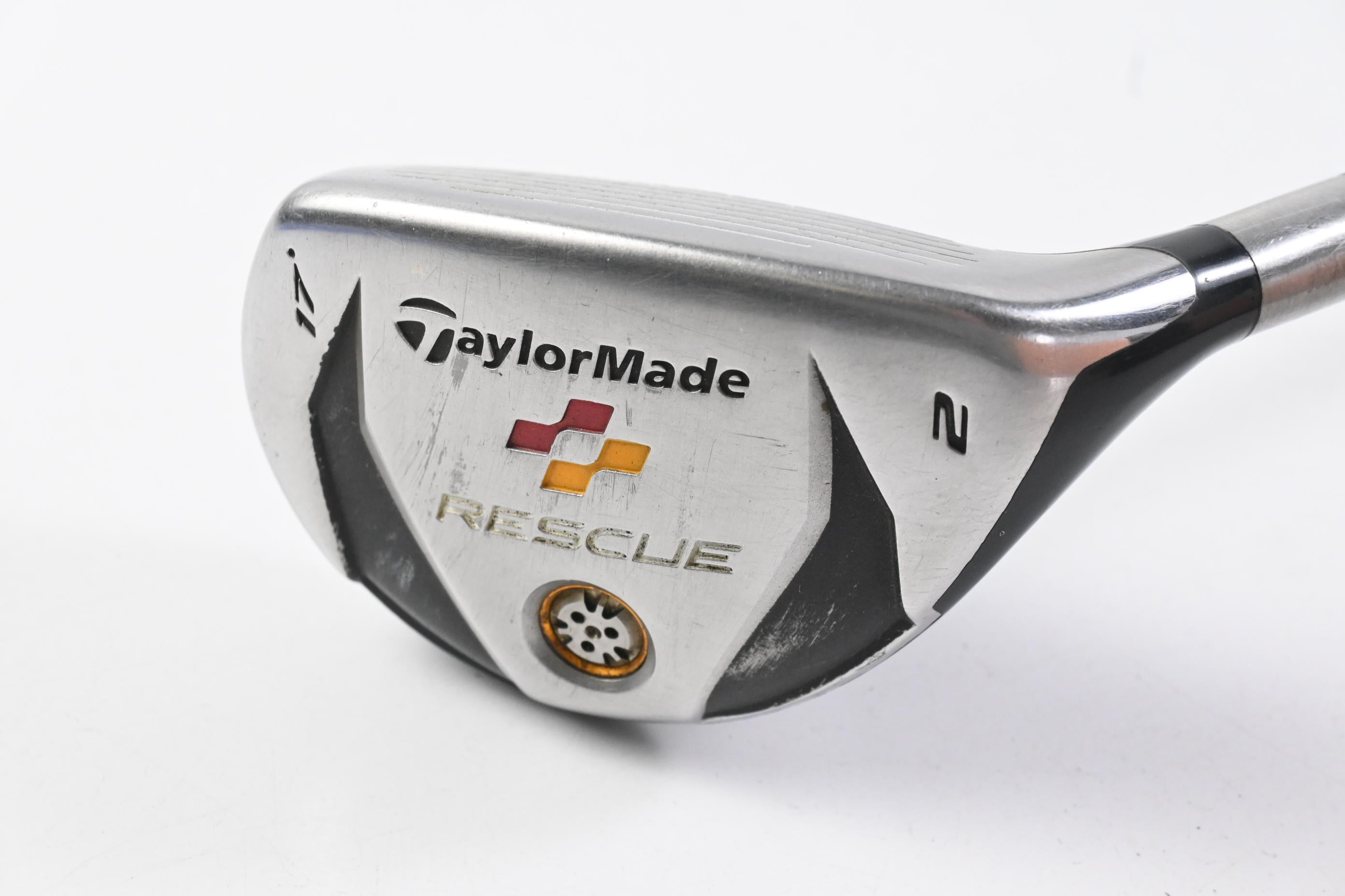 Taylormade Rescue 2009 #2 Hybrid / 17 Degree / Stiff Flex Aldila Reax 65 Shaft