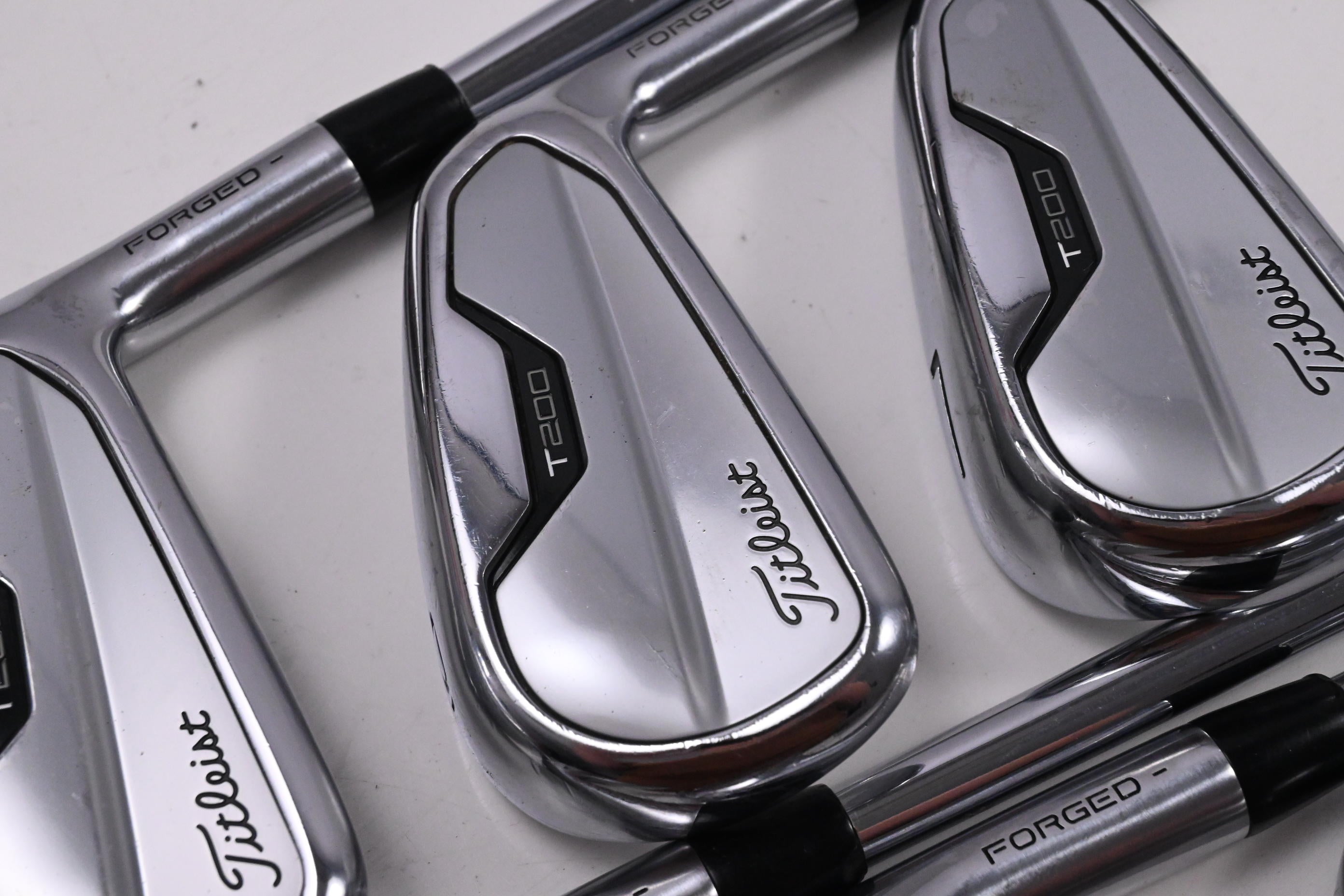 Titleist T200 2021 Irons / 5-PW / Stiff Flex Steel Shafts