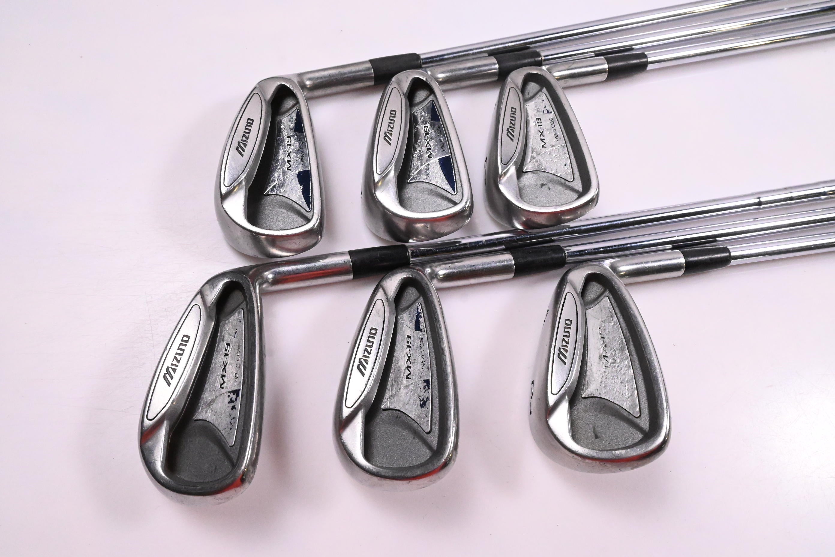 Mizuno MX-19 Irons / 4+6-PW / Regular Flex Mizuno Dynaflex Shafts / No #5 Iron