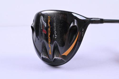 Taylormade R7 Superquad Driver / 10.5 Degree / Stiff Flex Taylormade REAX 65