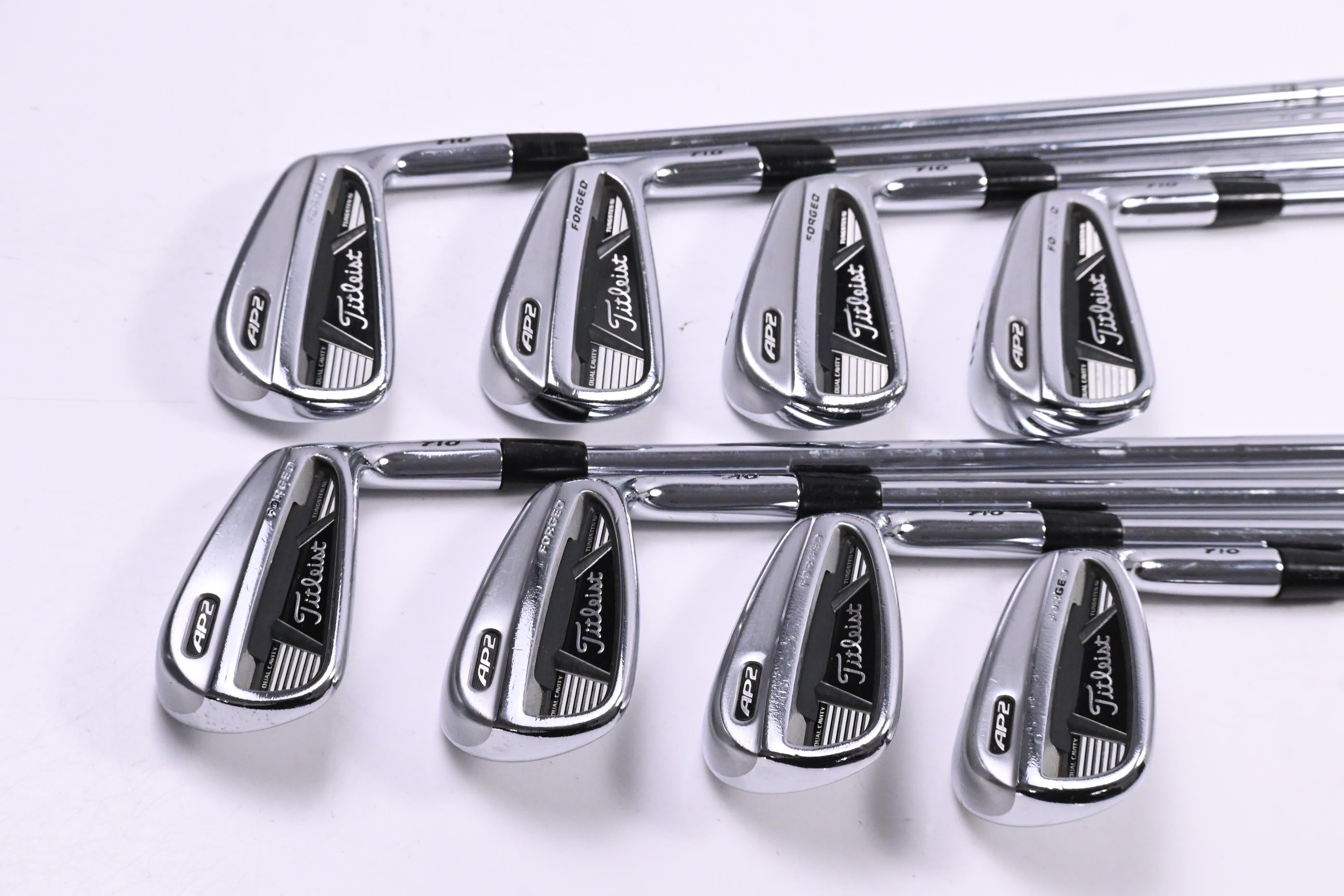 Titleist AP2 710 Irons / 3-PW / Stiff Flex Dynamic Gold S300 Shafts