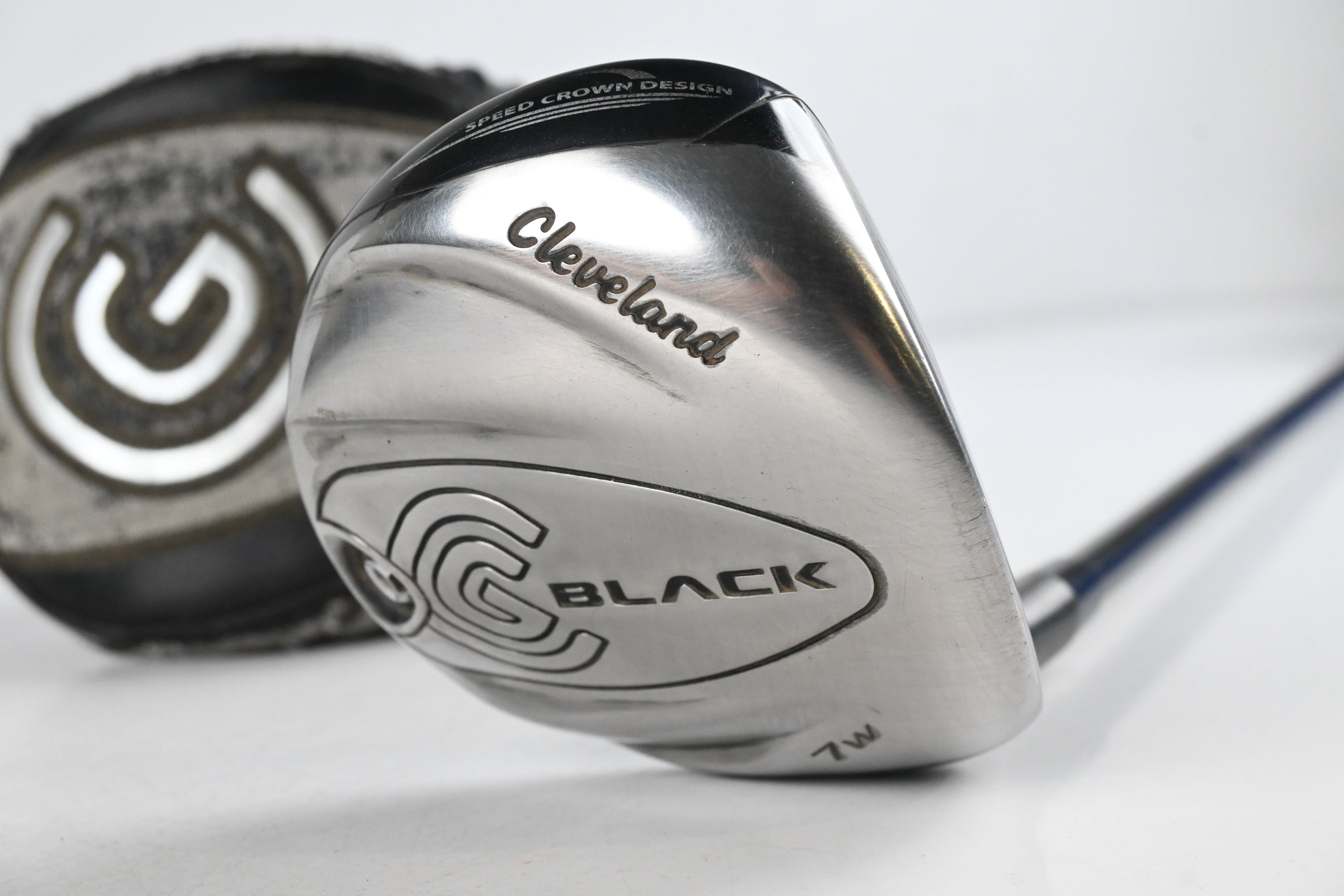 Cleveland CG Black 2012 #7 Wood / 22 Degree / Stiff Flex Miyazaki C.Kua 39 Shaft