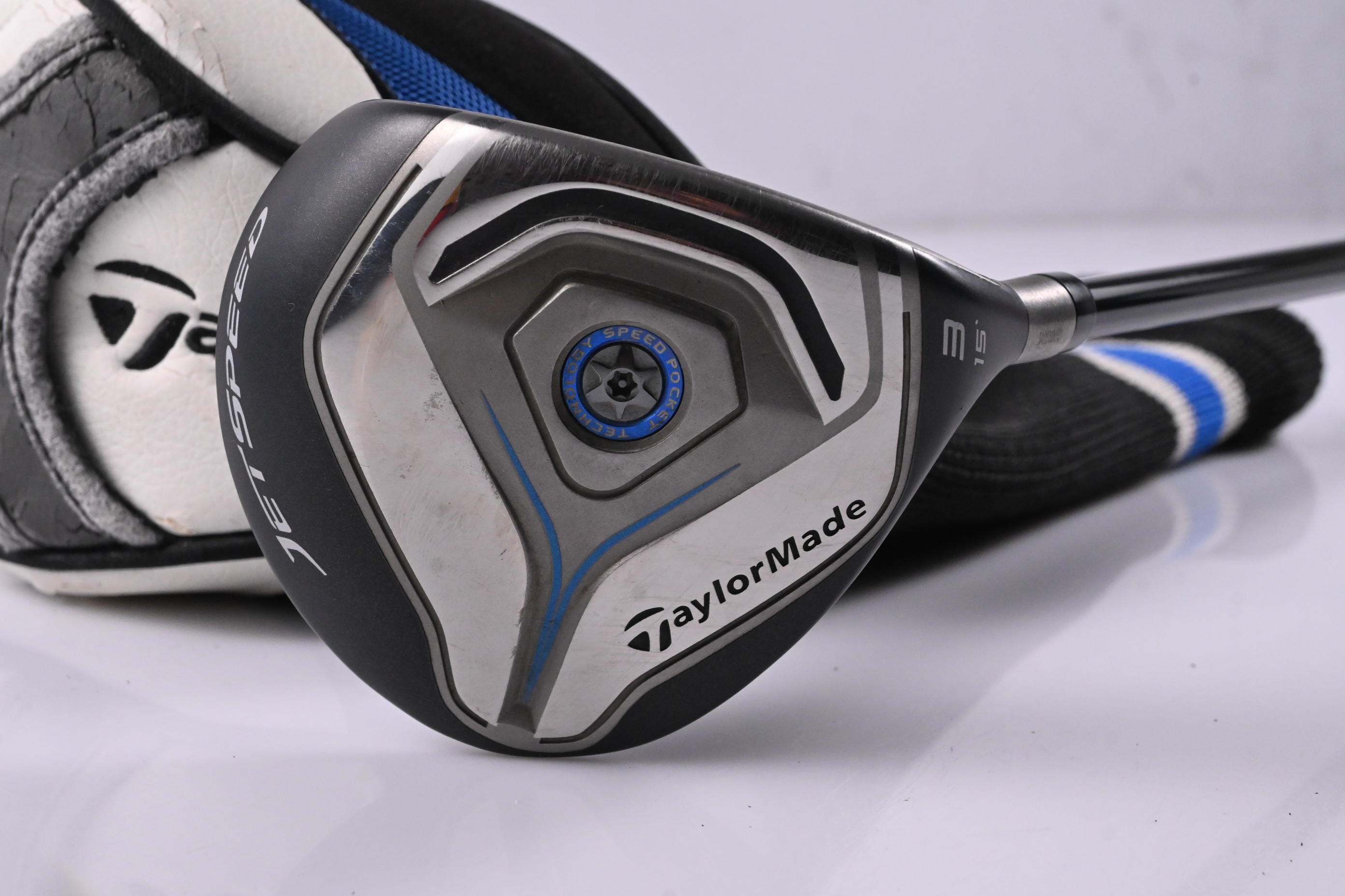 Taylormade Jetspeed #3 Wood / 15 Degree / Stiff Flex Mitsubishi Jetspeed Shaft