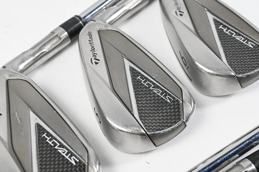 Taylormade Stealth Irons / 4-PW / Stiff Flex KBS MAX MT 85 Shafts