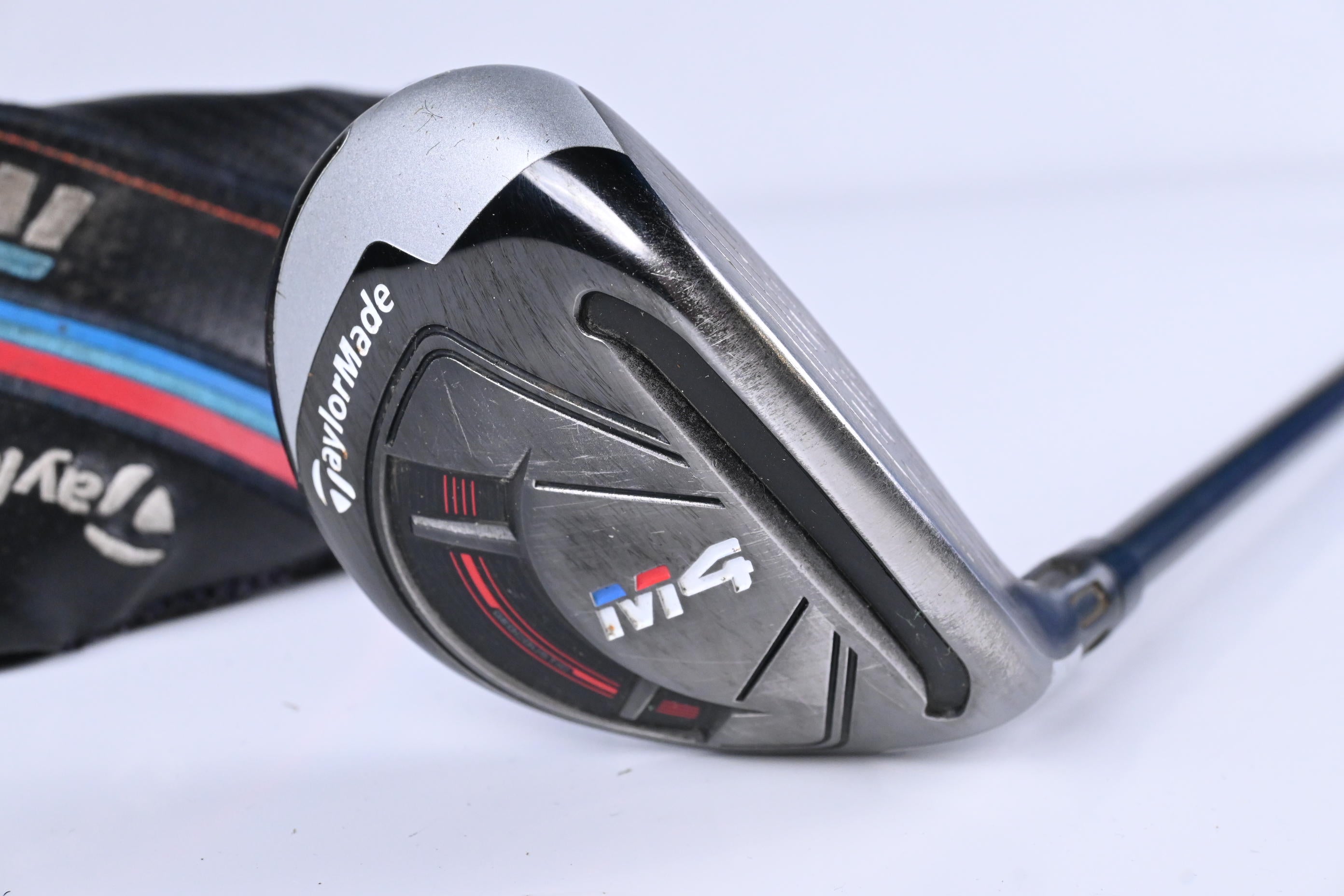 Taylormade M4 #4 Hybrid / 22 Degree / Stiff Flex HZRDUS Black 85 Shaft