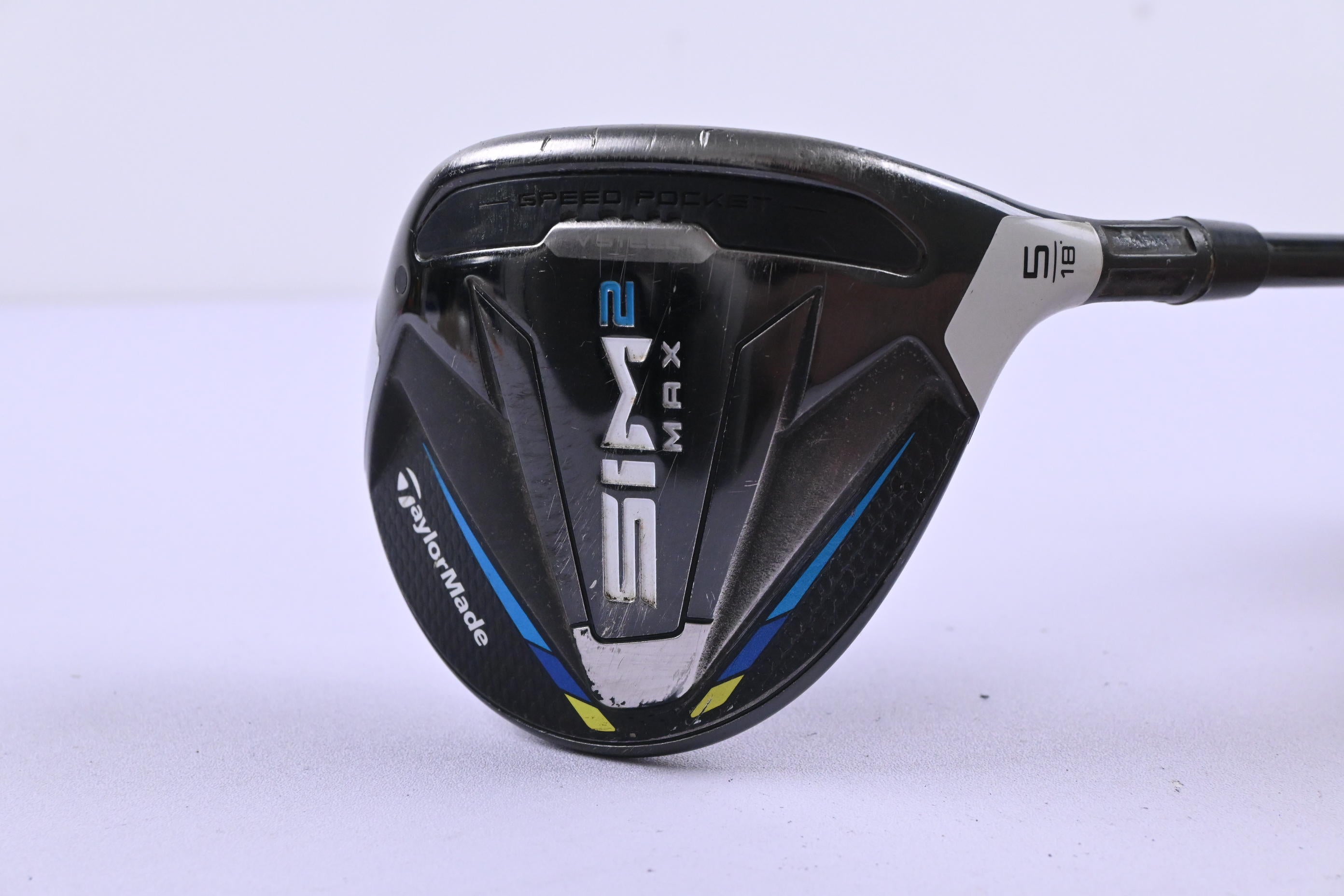 Taylormade SIM2 Max #5 Wood / 18 Degree / Stiff Flex Wishon S2S 65 Shaft