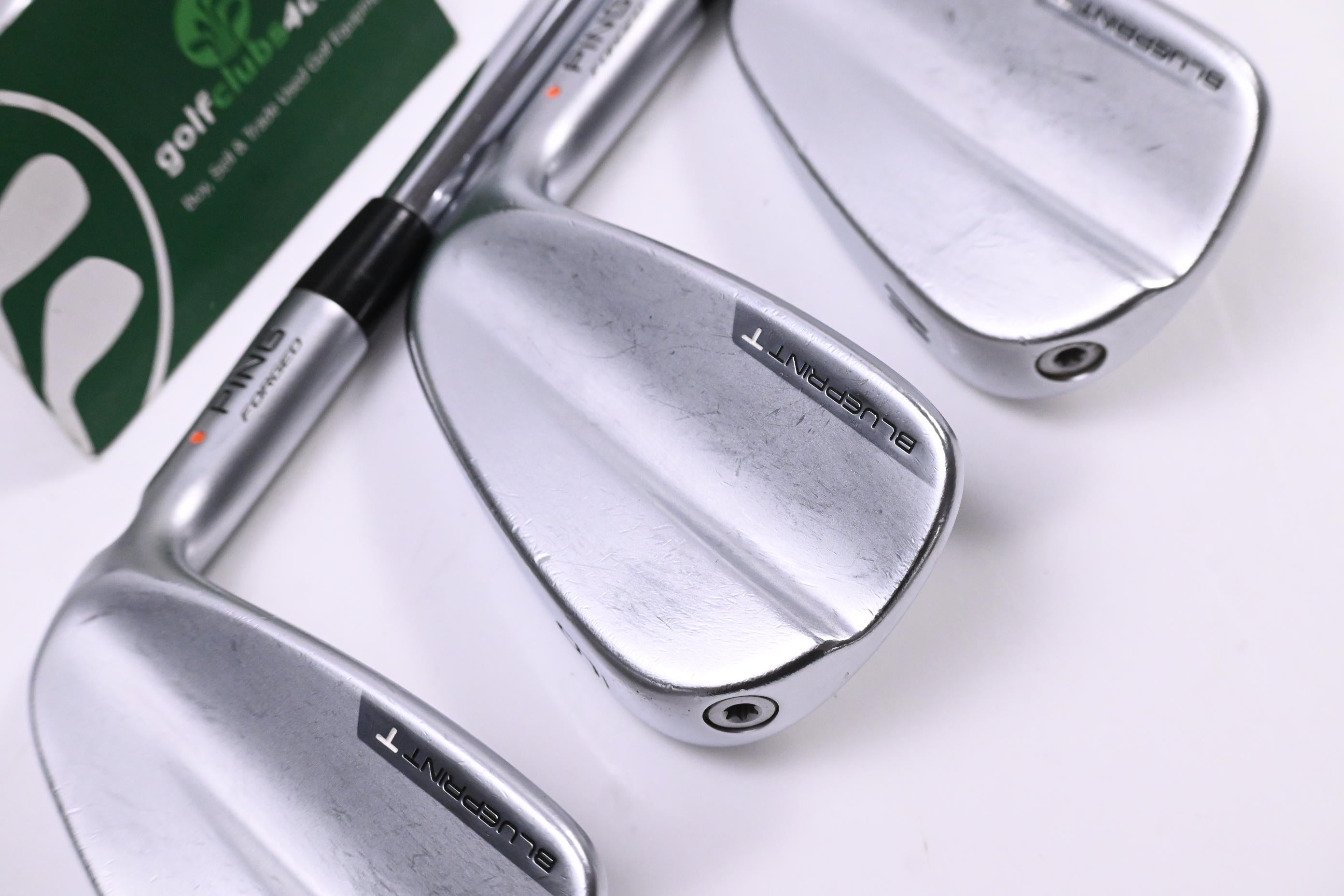 Ping Blueprint T Irons / 5-PW / Orange Dot / Stiff Flex Dynamic Gold S300 Shafts