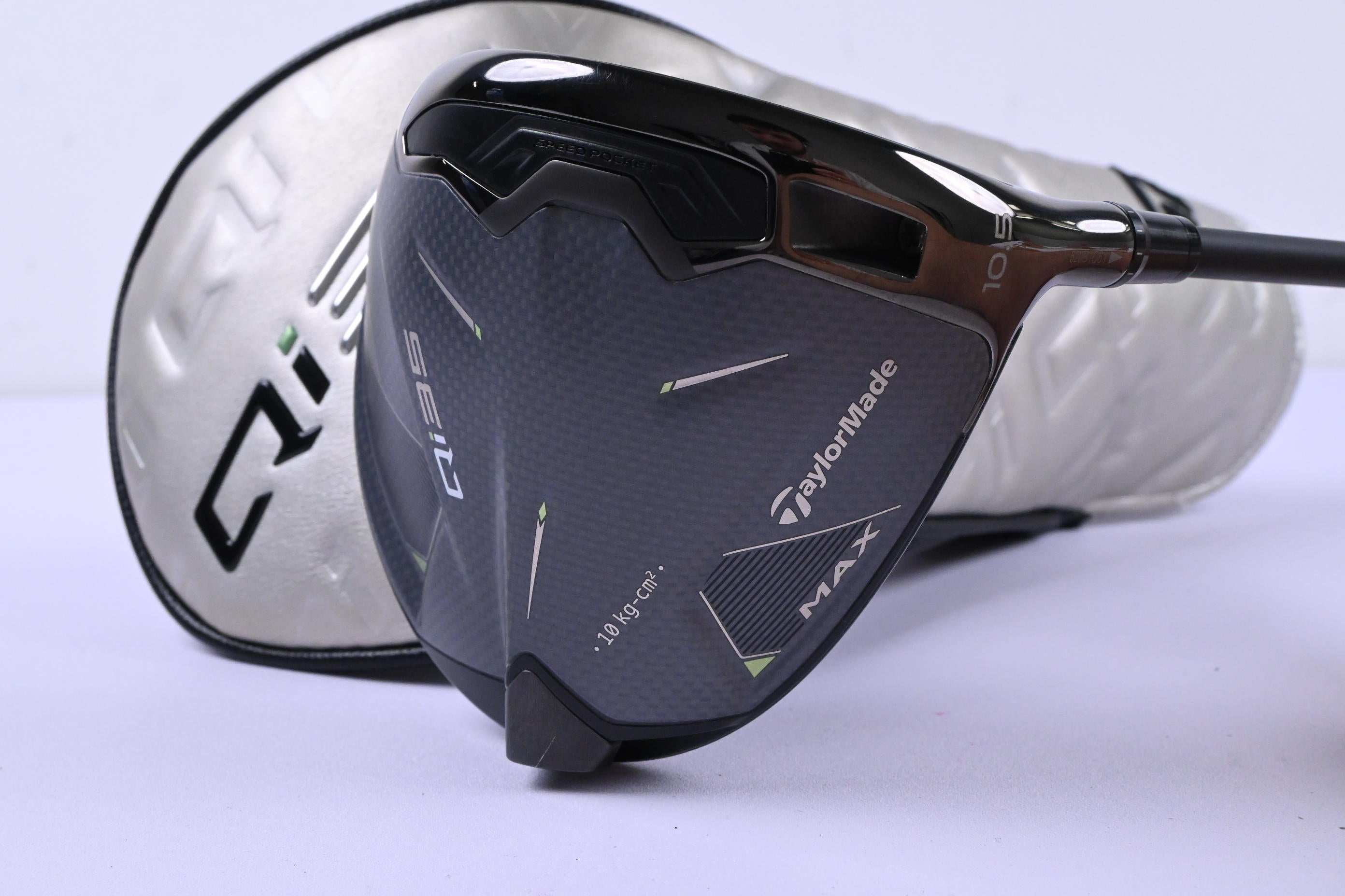 Taylormade Qi35 Max Driver / 10.5 Degree / Stiff Flex Tensei AV Blue 65 Shaft