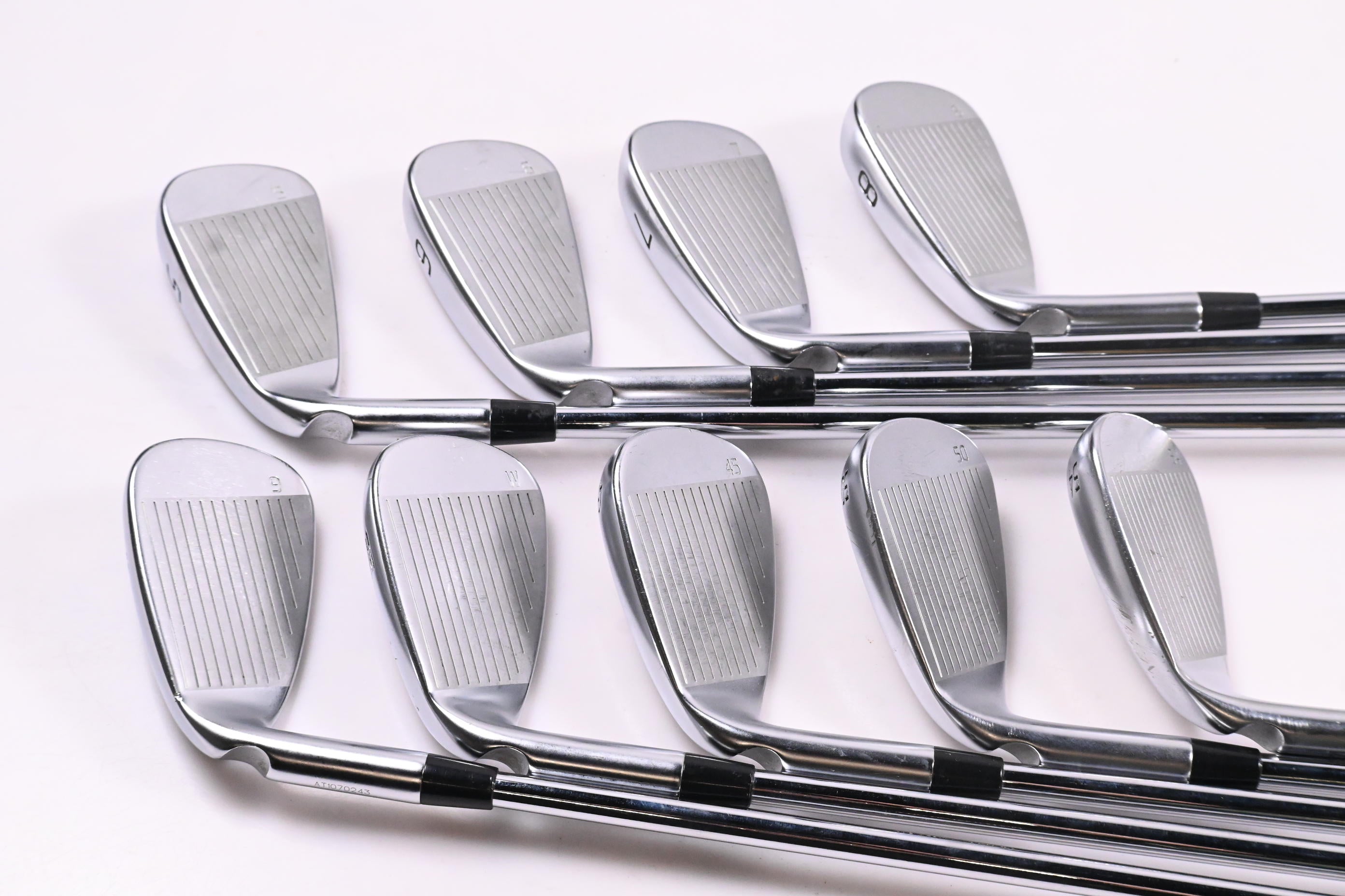 Ping G430 Irons / 5-PW+45°+50°+54° / Green Dot / Regular Flex Ping AWT 2.0