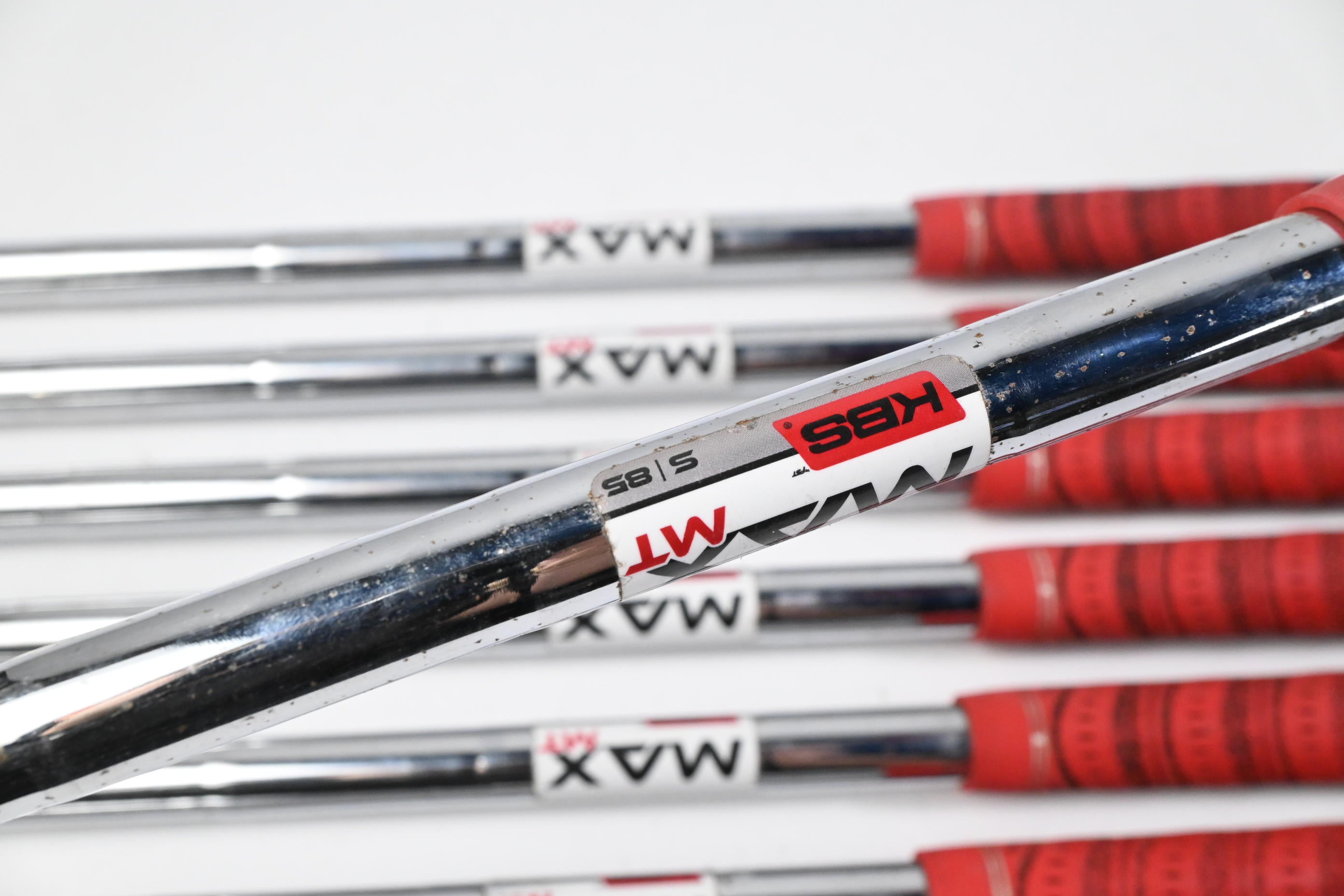 Taylormade Stealth Irons / 4-PW / Stiff Flex KBS MAX MT 85 Shafts