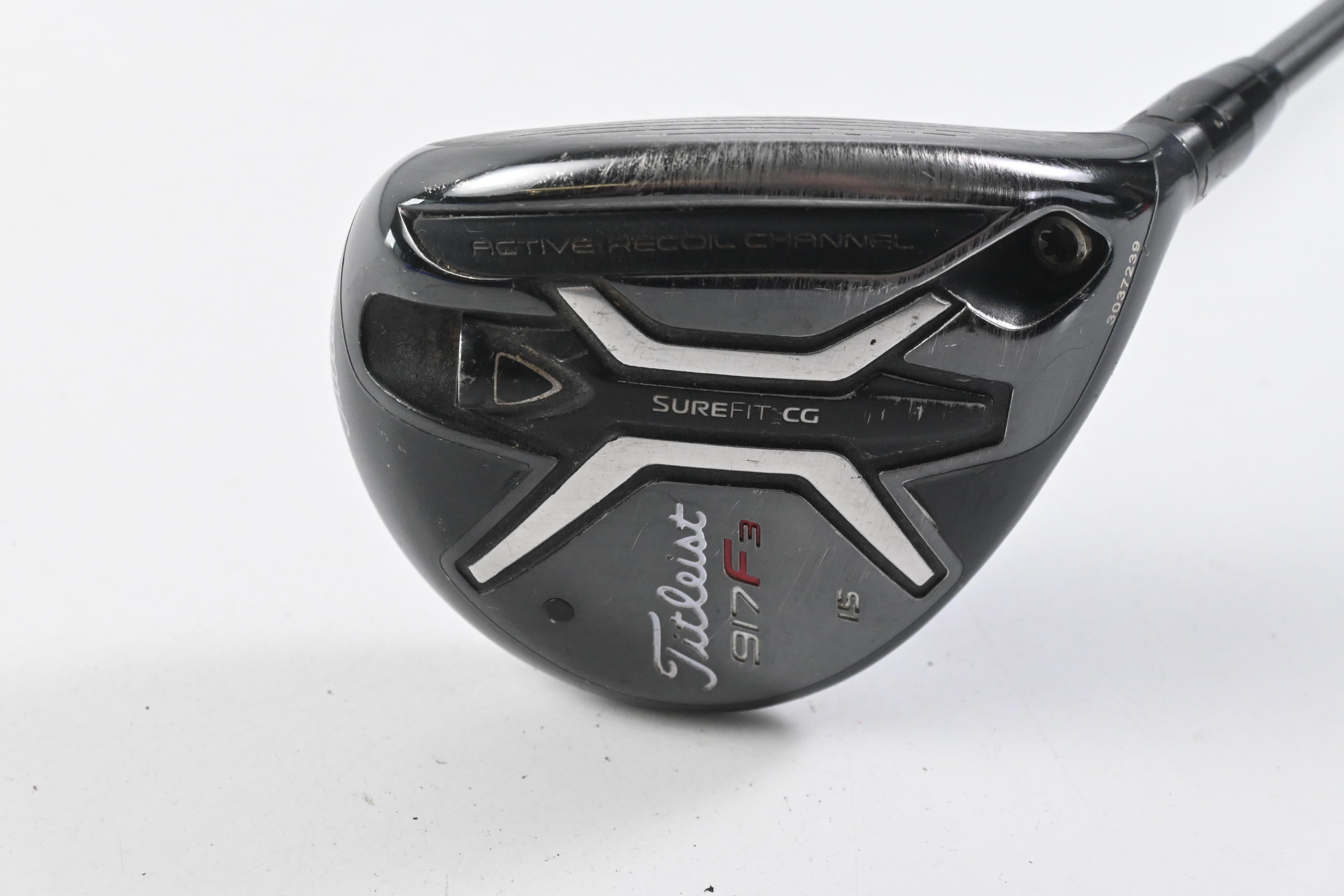 Titleist 917 F3 #3 Wood / 15 Degree / Stiff Flex Aldila Rogue MAX 75 Shaft
