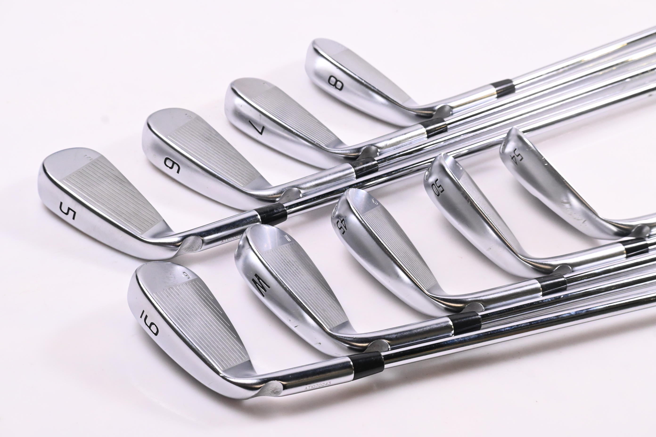 Ping G430 Irons / 5-PW+45°+50°+54° / Green Dot / Regular Flex Ping AWT 2.0