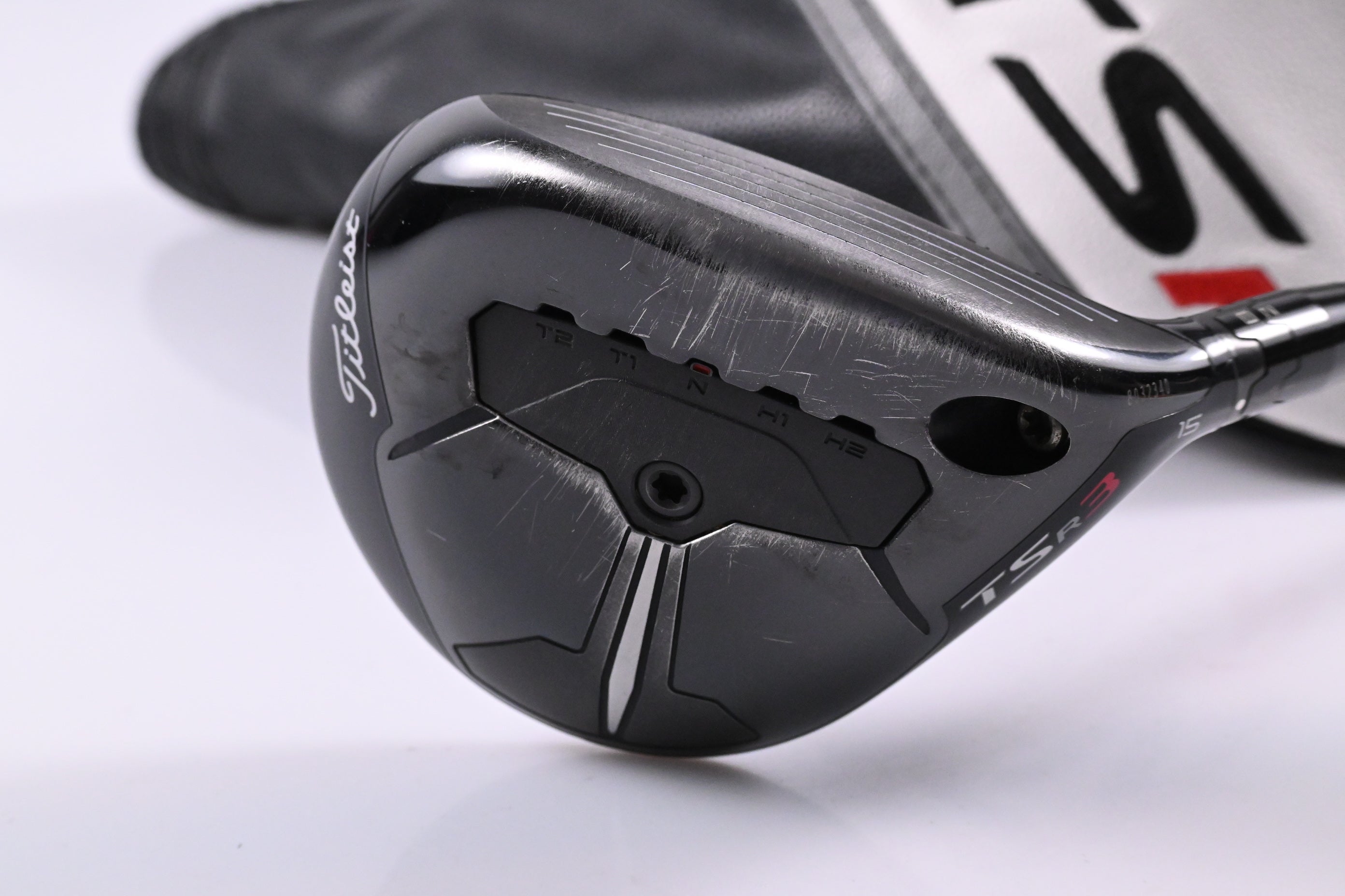 Titleist TSR3 #3 Wood / 15 Degree / Stiff Flex HZRDUS Black 70 Shaft