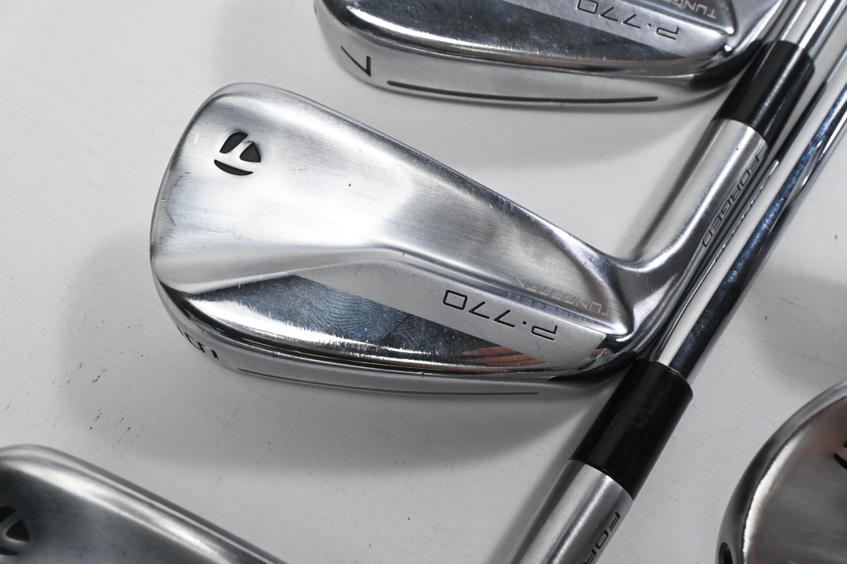 Left Hand Taylormade P770 2020 Irons / 5-PW / Regular Flex Elevate 95 Shafts
