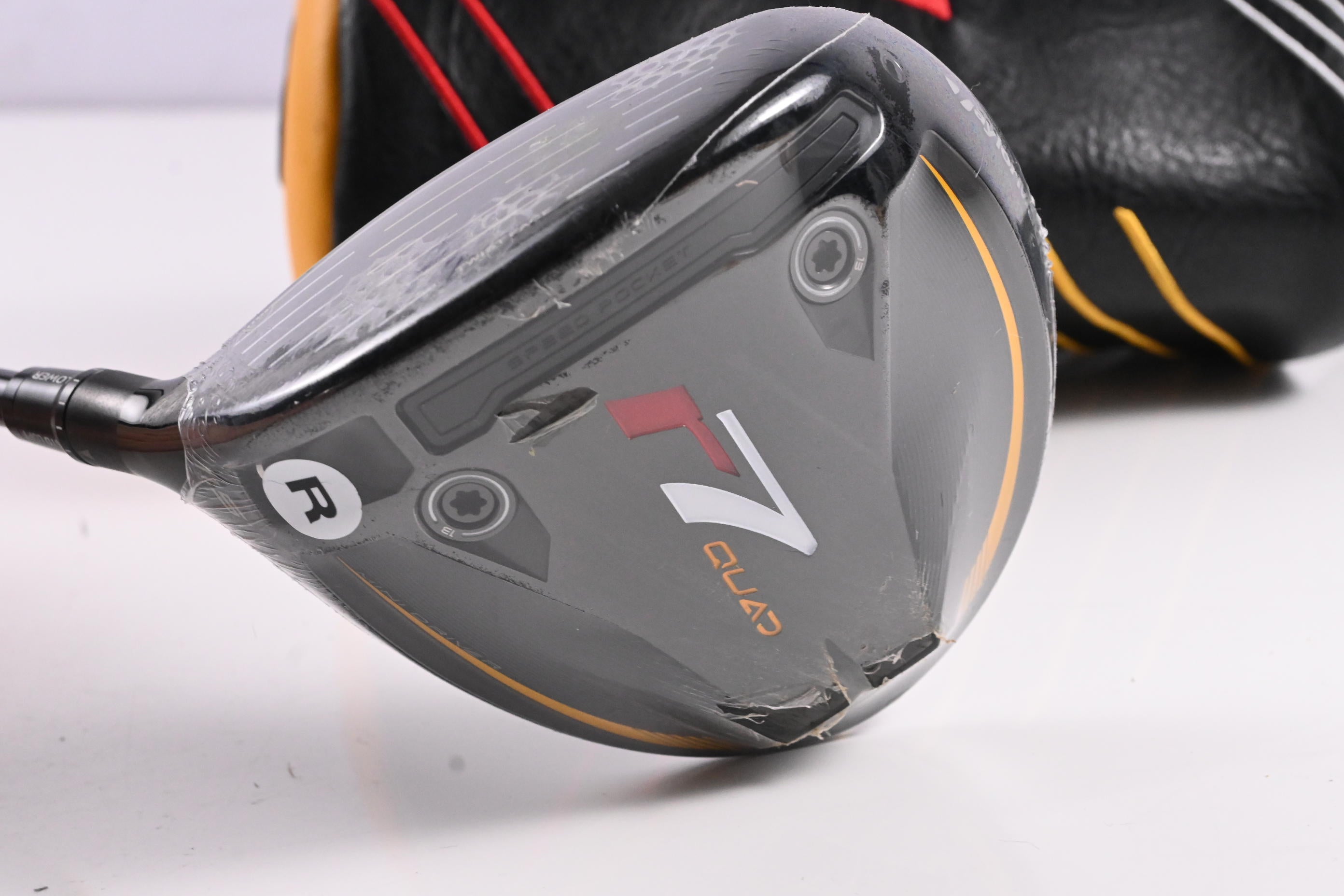 Left Hand Taylormade R7 Quad Mini Driver / 11.5 Degree / Regular Flex Speeder MD