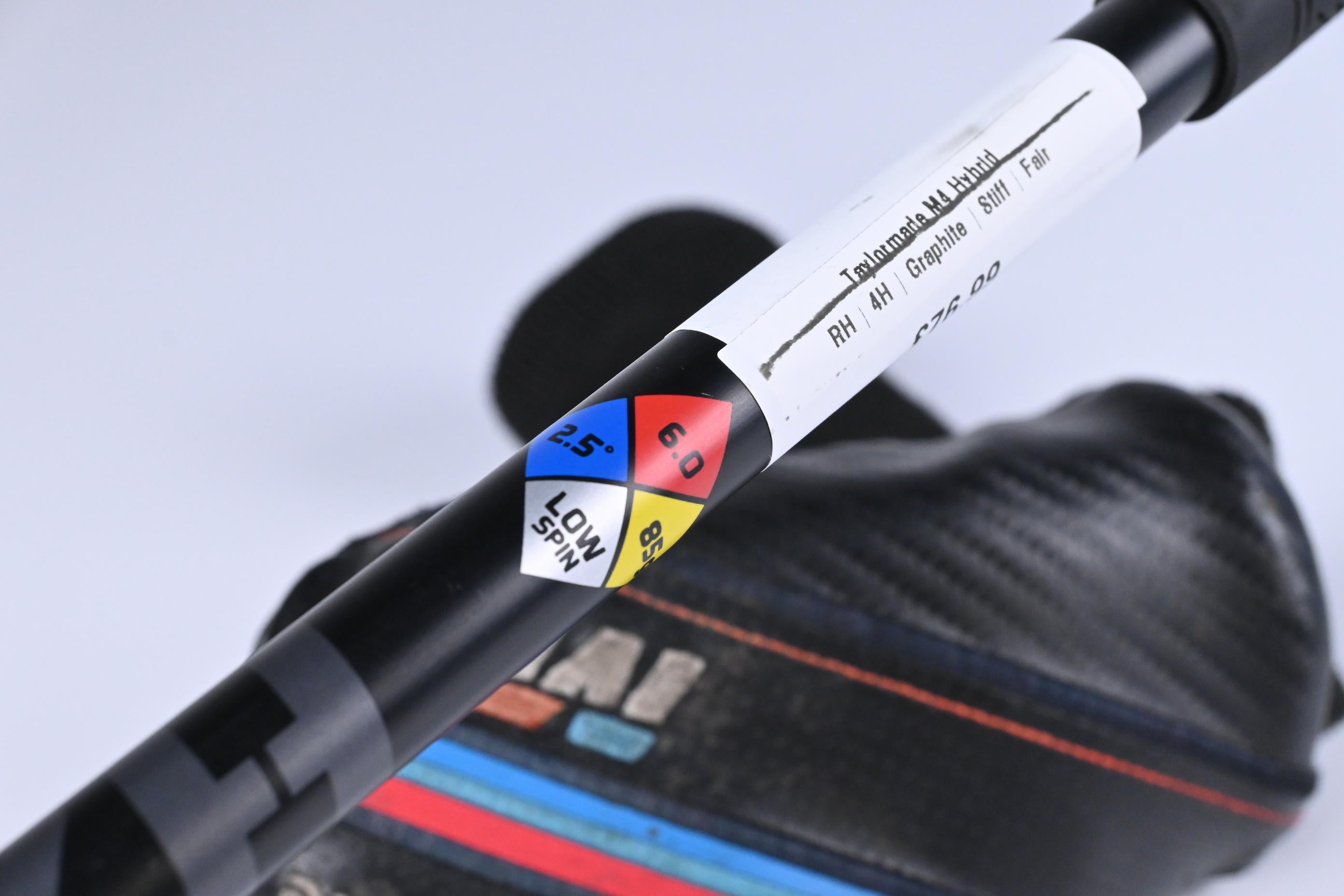 Taylormade M4 #4 Hybrid / 22 Degree / Stiff Flex HZRDUS Black 85 Shaft