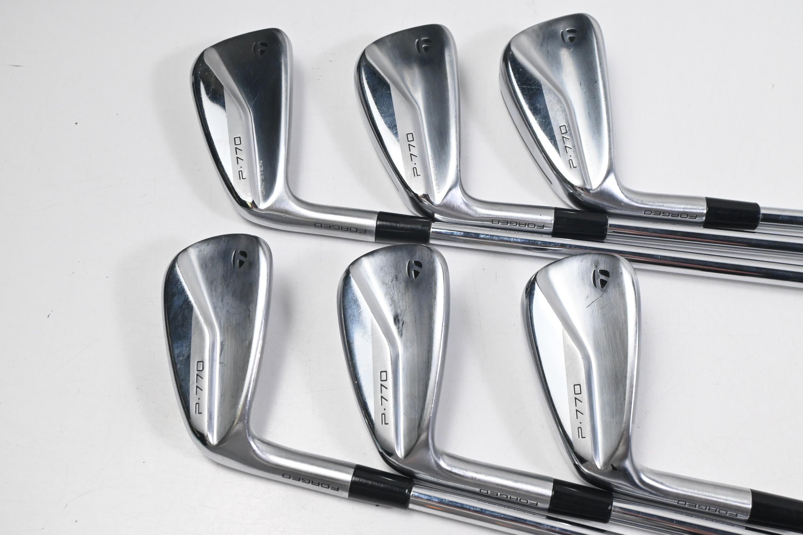 Left Hand Taylormade P770 2020 Irons / 5-PW / Regular Flex Elevate 95 Shafts