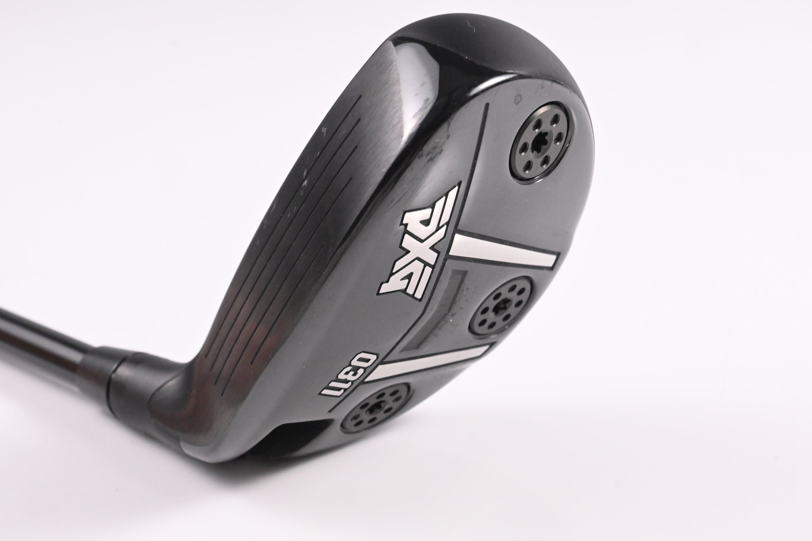 Left Hand PXG 0311 Gen6 #5 Hybrid / 26 Degree / X-Flex HZRDUS Smoke Black RDX 90