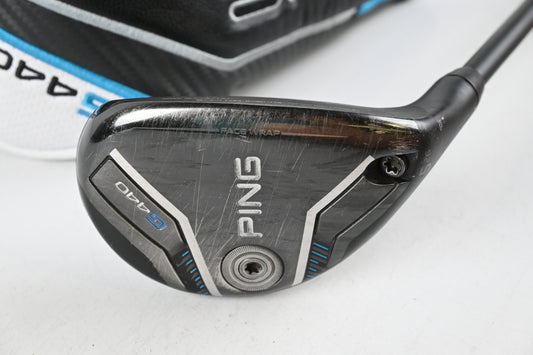 Ping G440 #5 Hybrid / 26 Degree / Stiff Flex Ping Alta CB Blue 70 Shaft