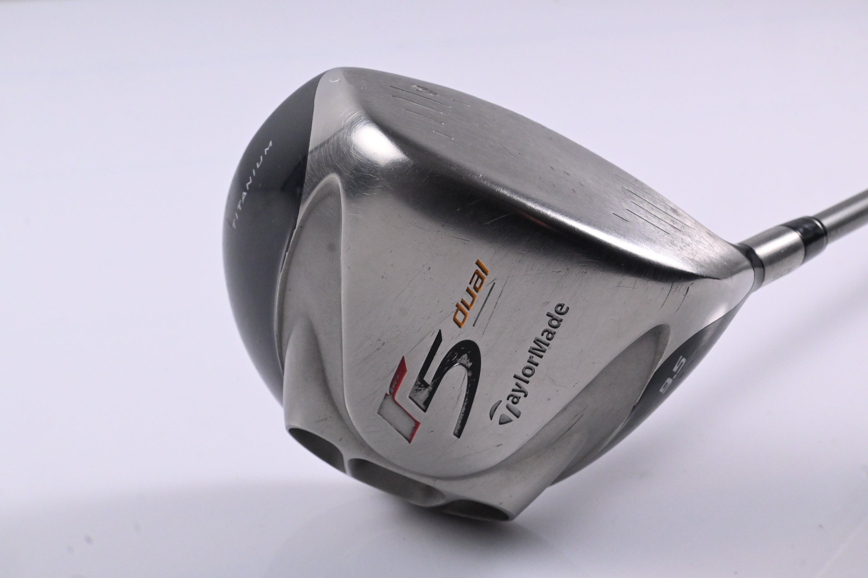 Taylormade R5 Dual Driver / 9.5 Degree / Stiff Flex Taylormade M.A.S.2 55 Shaft