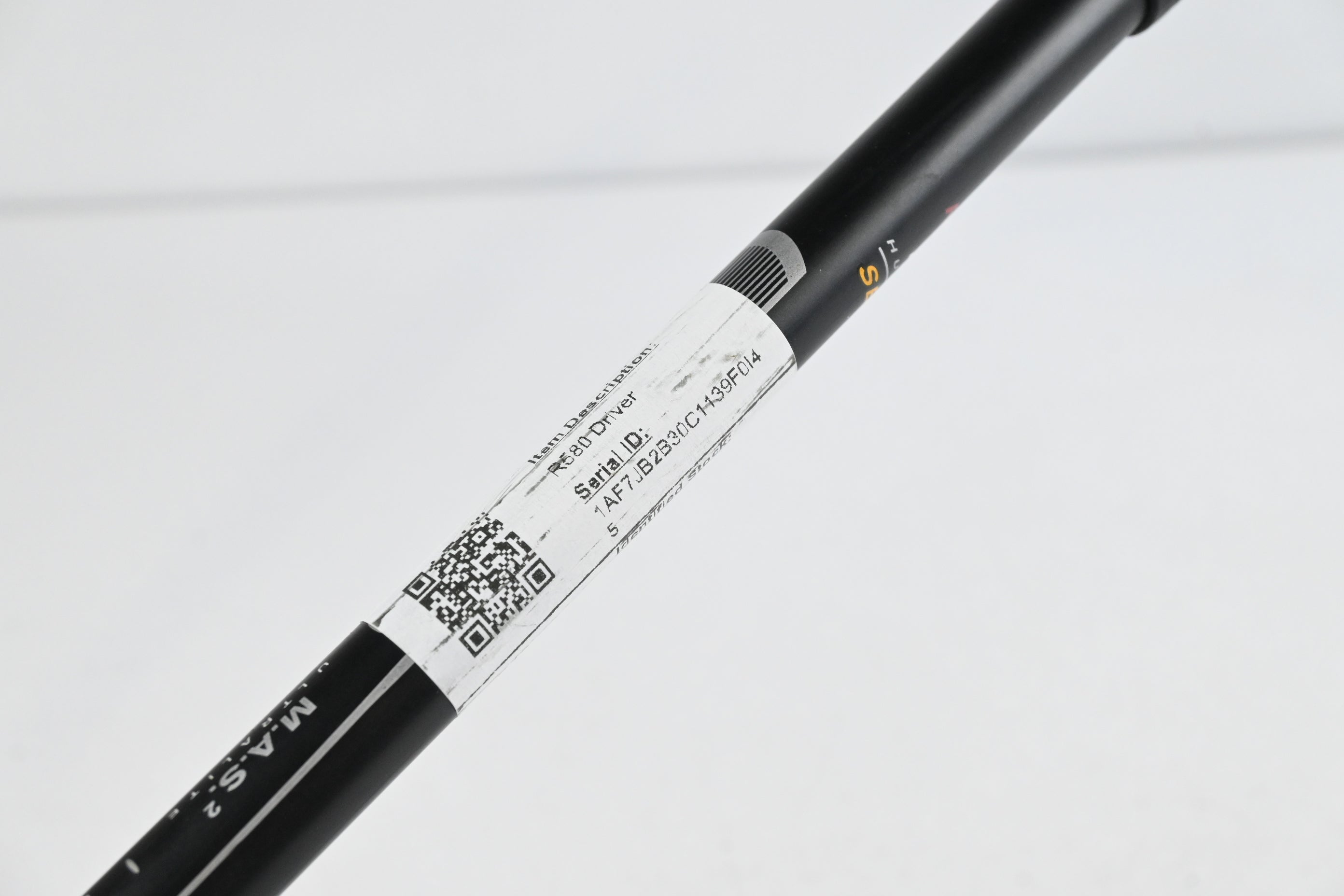 Taylormade R580 Driver / 9.5 Degree / Regular Flex M.A.S.2 60 Shaft