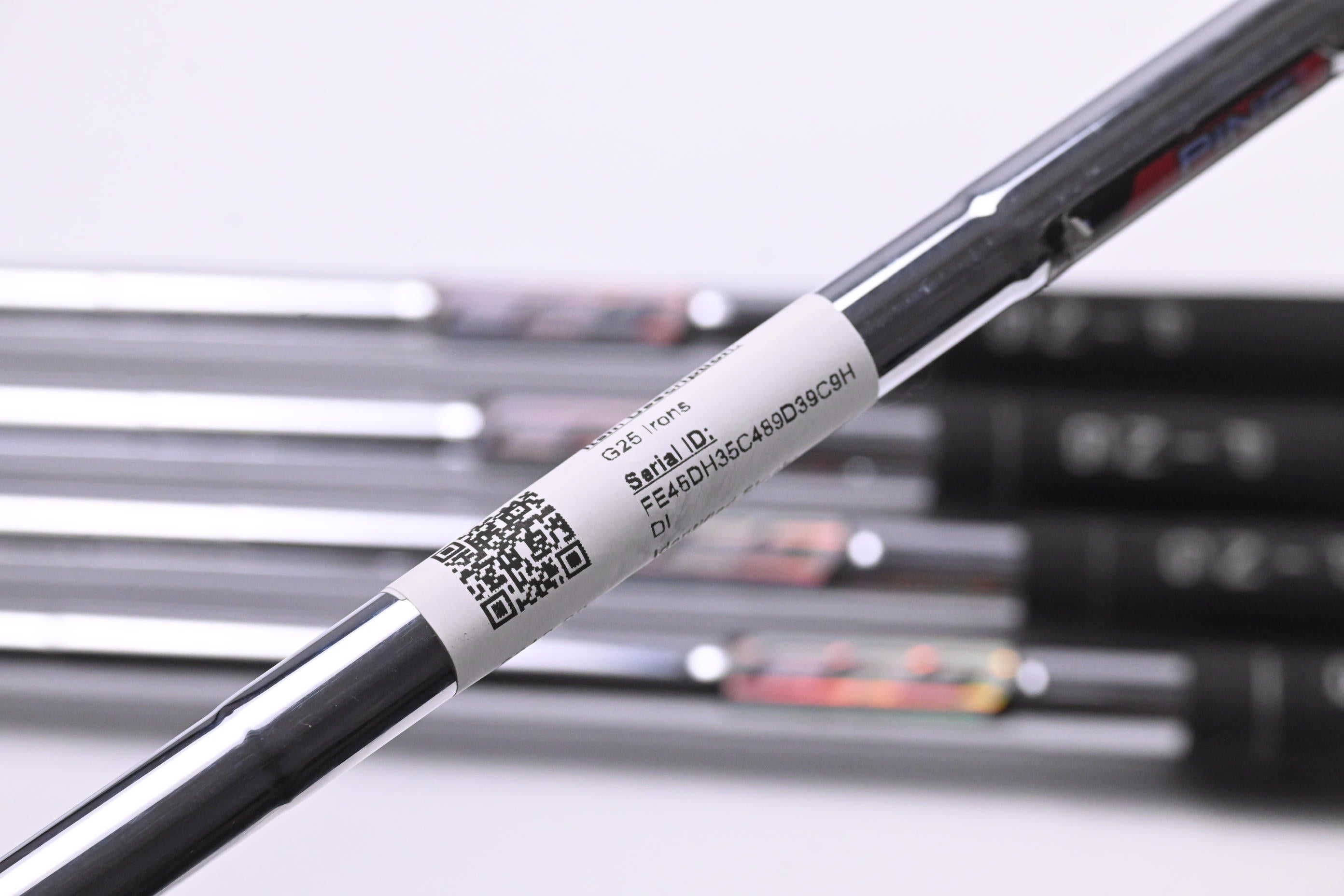 Ping G25 Irons / 5-9i / Yellow Dot / Regular Flex Ping CFS Shafts