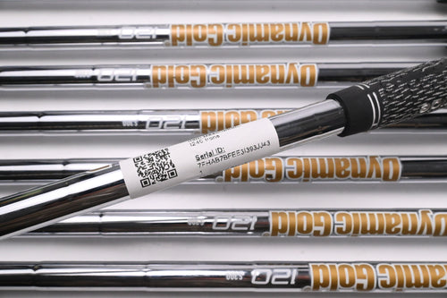 Ping I240 Irons / 4-PW+UW / Blue Dot / Stiff Flex Dynamic Gold 120 S300 Shafts