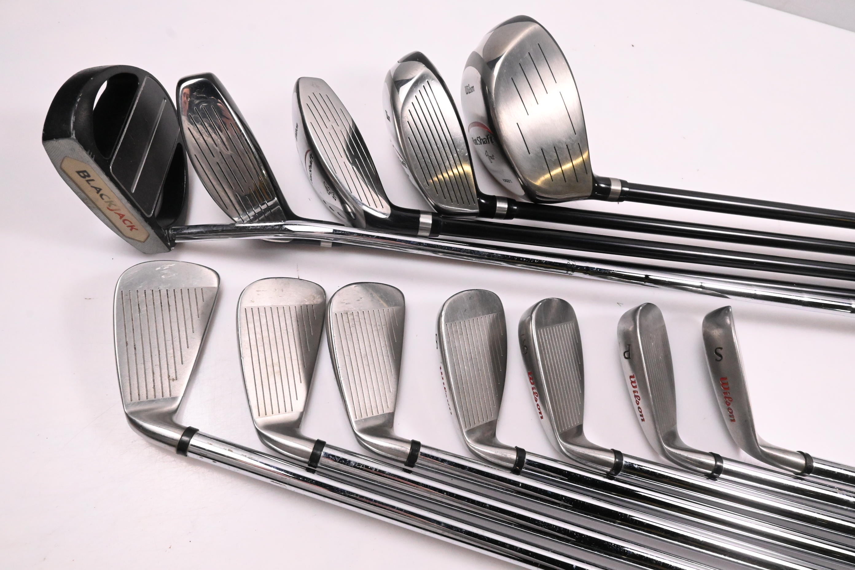 Wilson FatShaft Package Set / Woods, Irons, Putter
