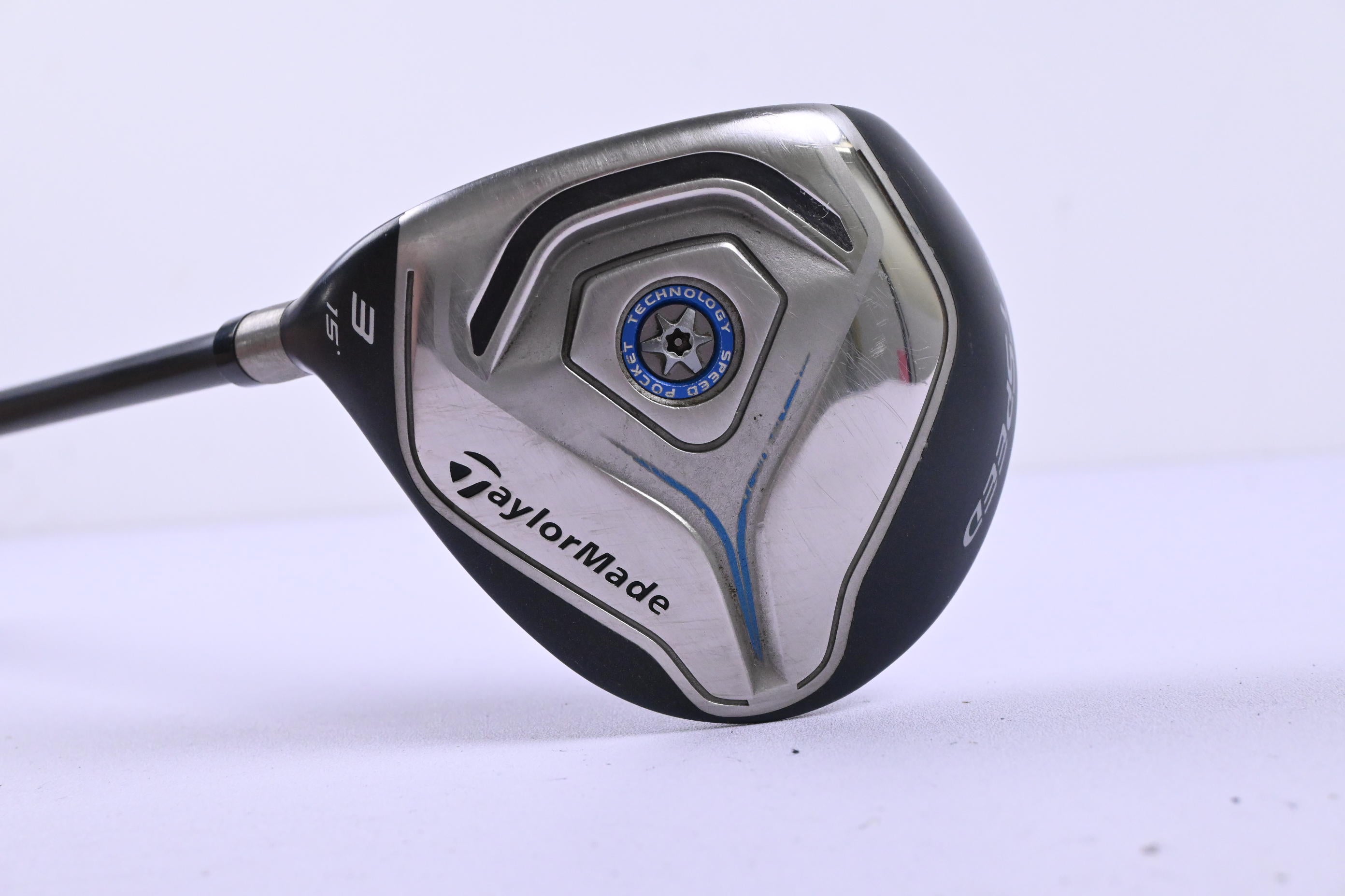 Left Hand Taylormade Jetspeed #3 Wood / 15 Degree / Regular Flex Matrix VeloxT