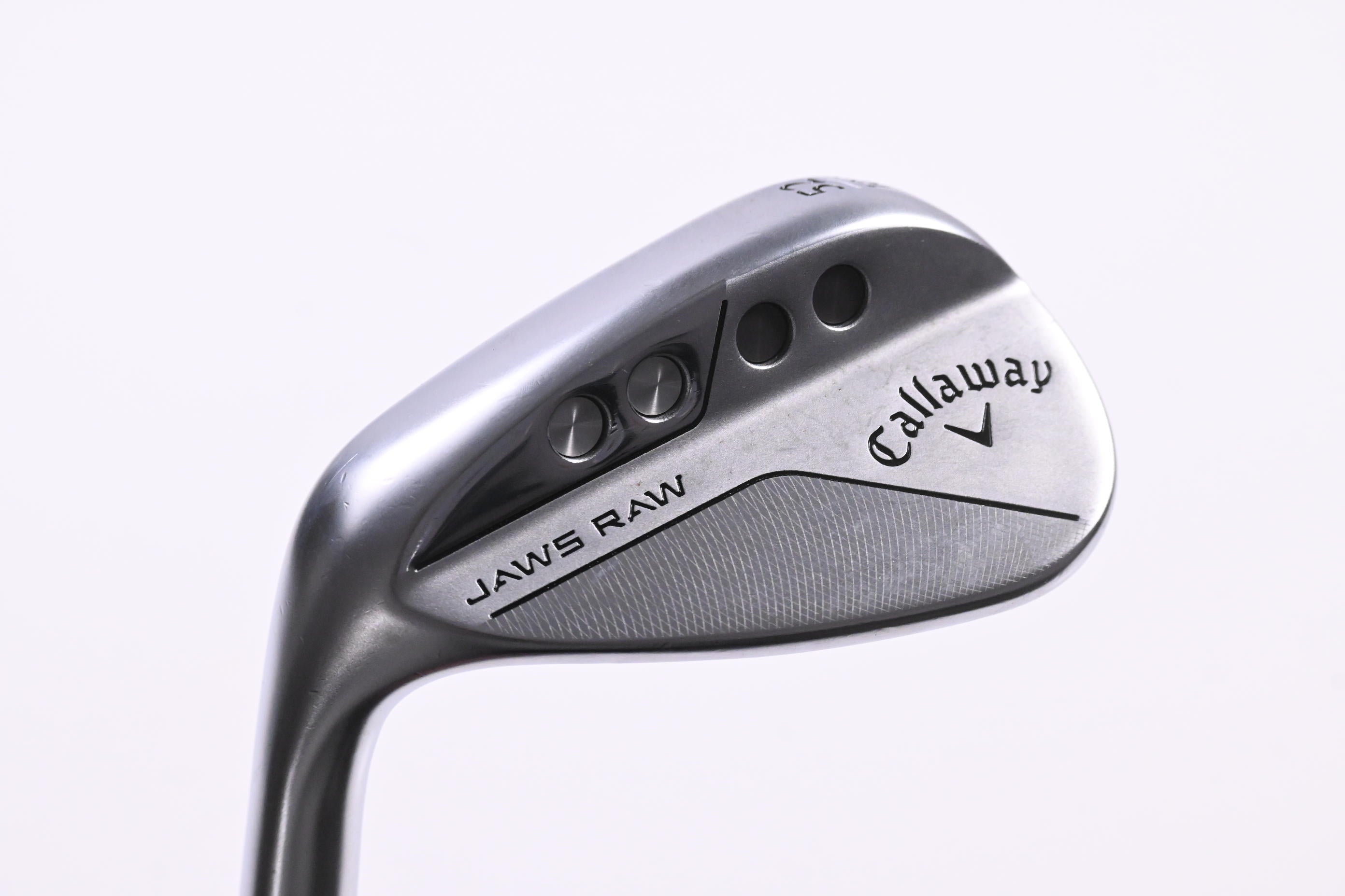 Left Hand Callaway Jaws Raw Gap Wedge / 52 Degree / Wedge Flex Dynamic Gold