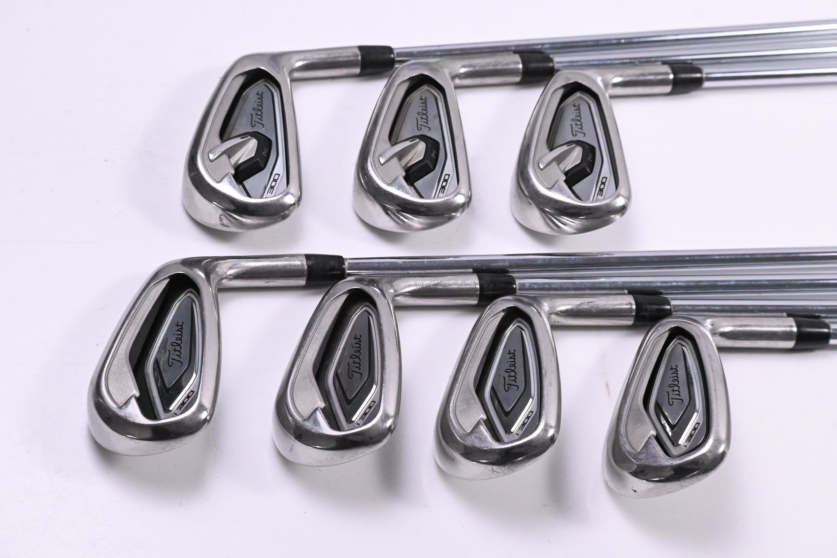 Titleist T300 2019 Irons / 5-PW+48° / Regular Flex AMT Red R300 Shafts
