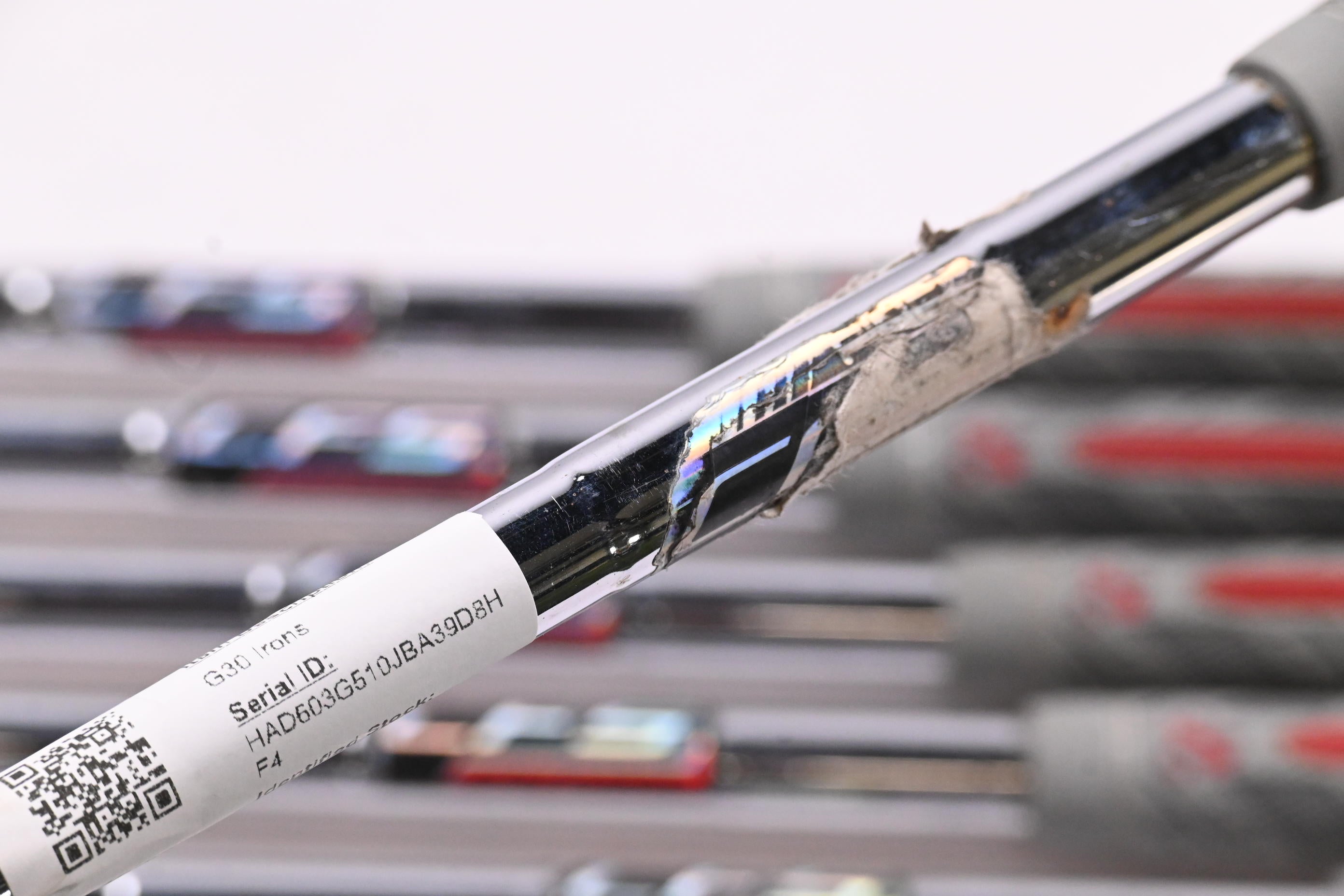 Ping G30 Irons / 4-PW / Yellow Dot / Regular Flex Ping CFS Distance Shafts